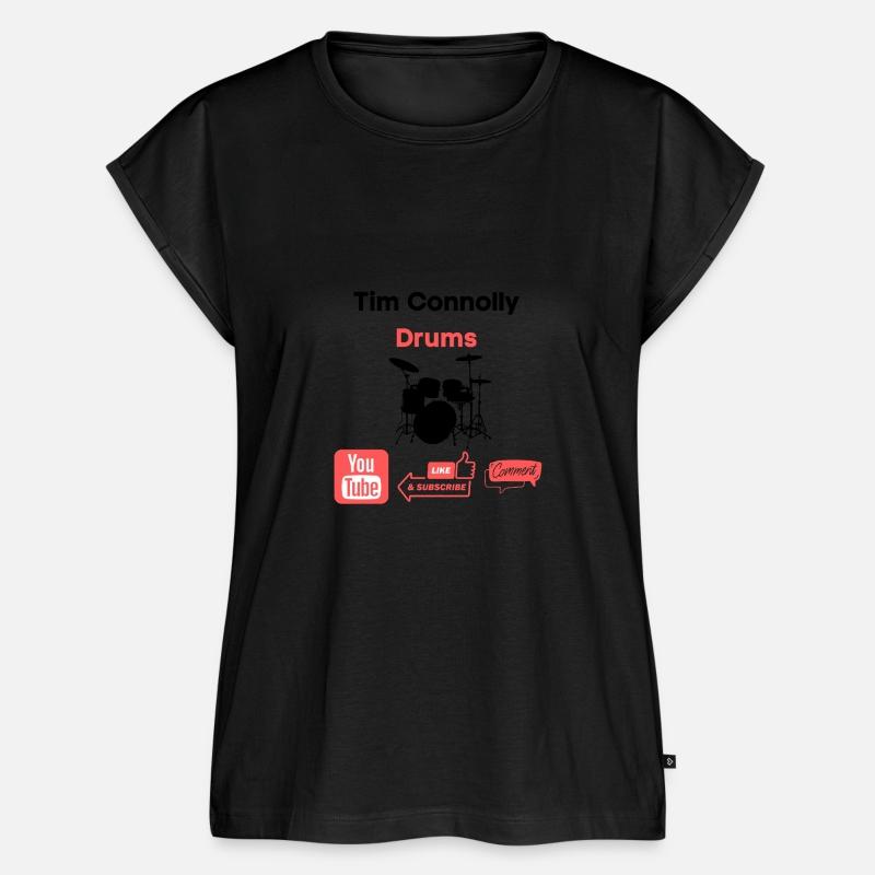 Tim Connolly Drums YouTube logo 4000 x 4000 px