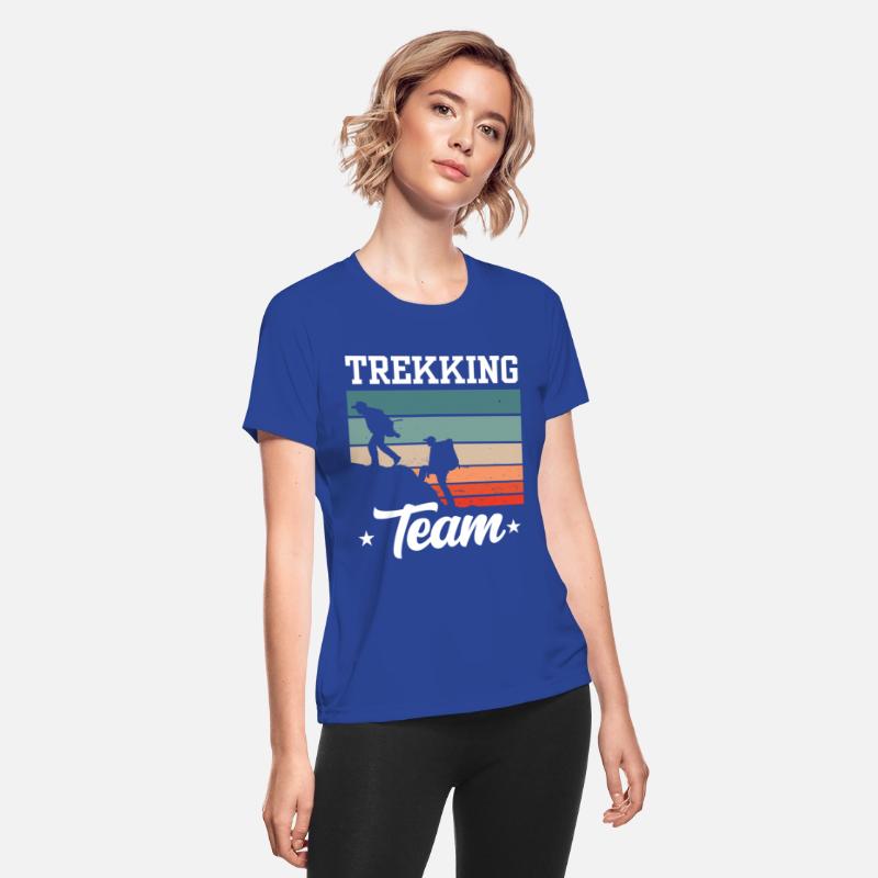 Trekking Team Lover Hiking Hike Hiker