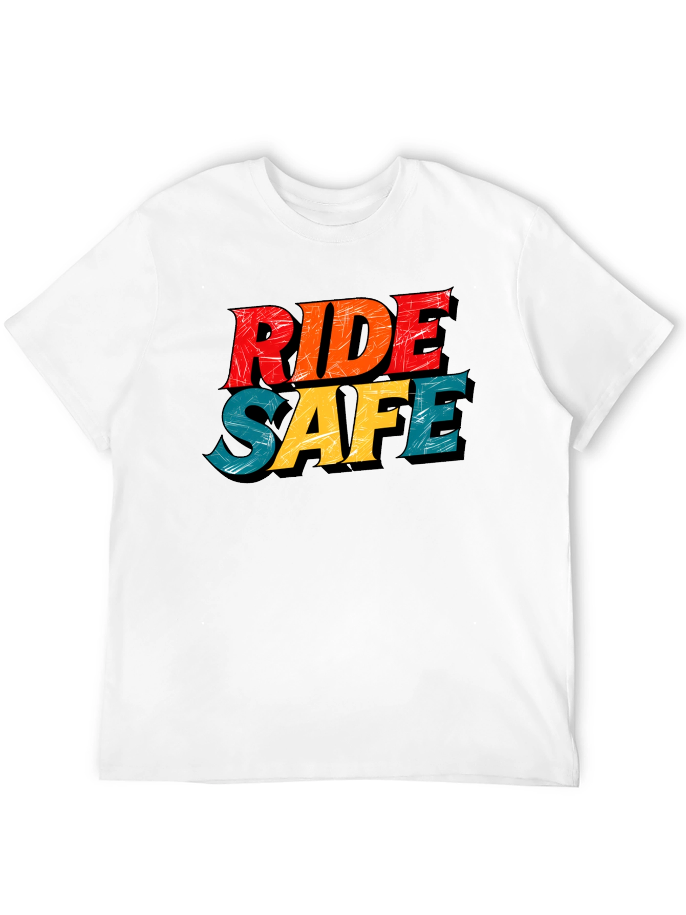 Ride Safe Graphic Tee - Black