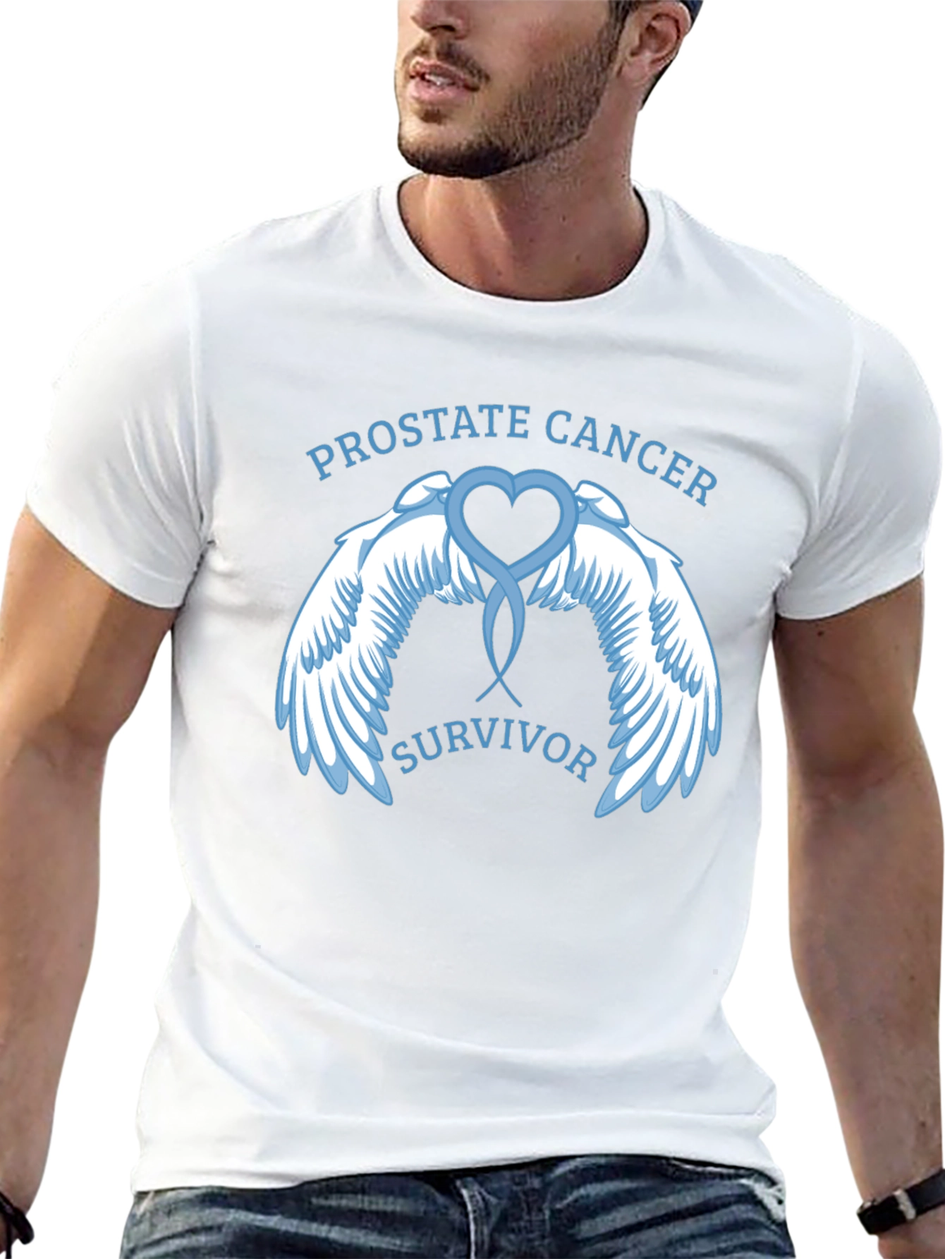 Prostate Cancer Survivor Graphic T-Shirt