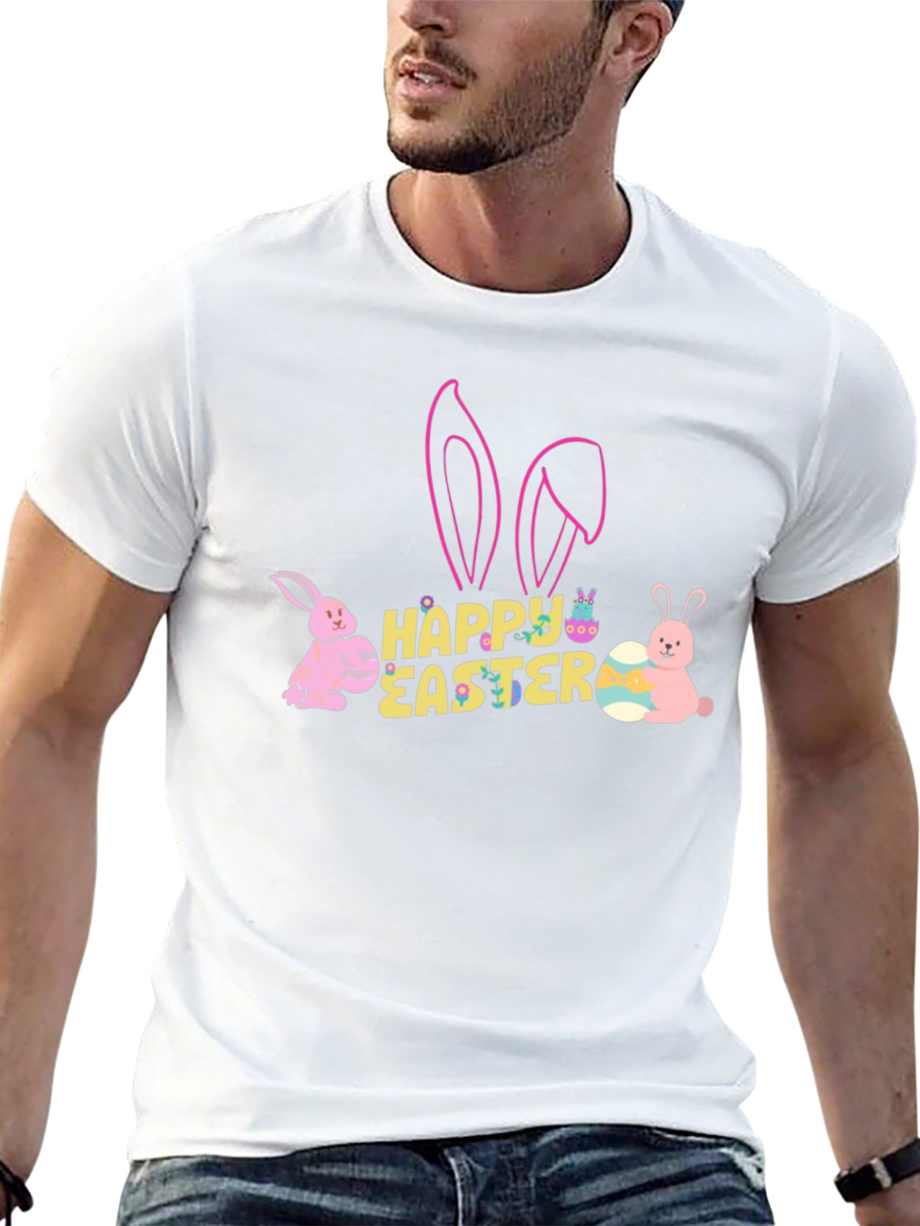 Happy Easter T-Shirt Bunny Ears