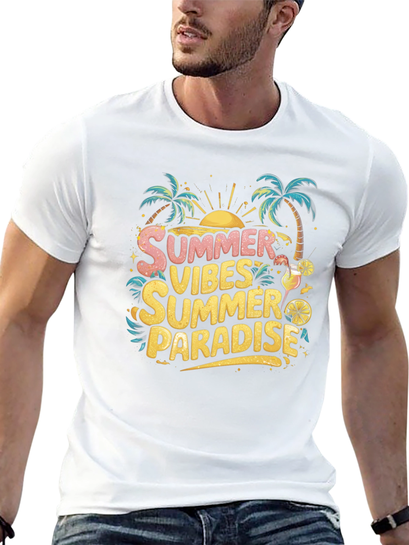 Summer Vibes Paradise Tee