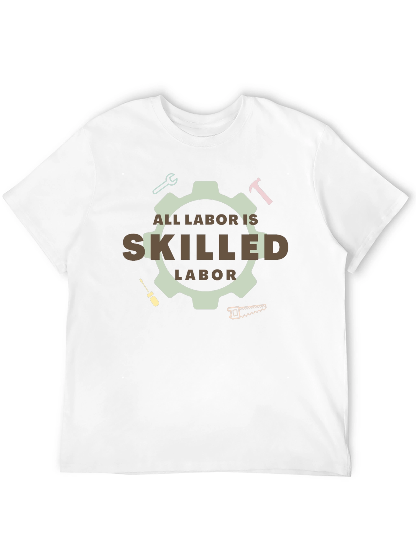 Skilled Labor Graphic Tee - Black Unisex
