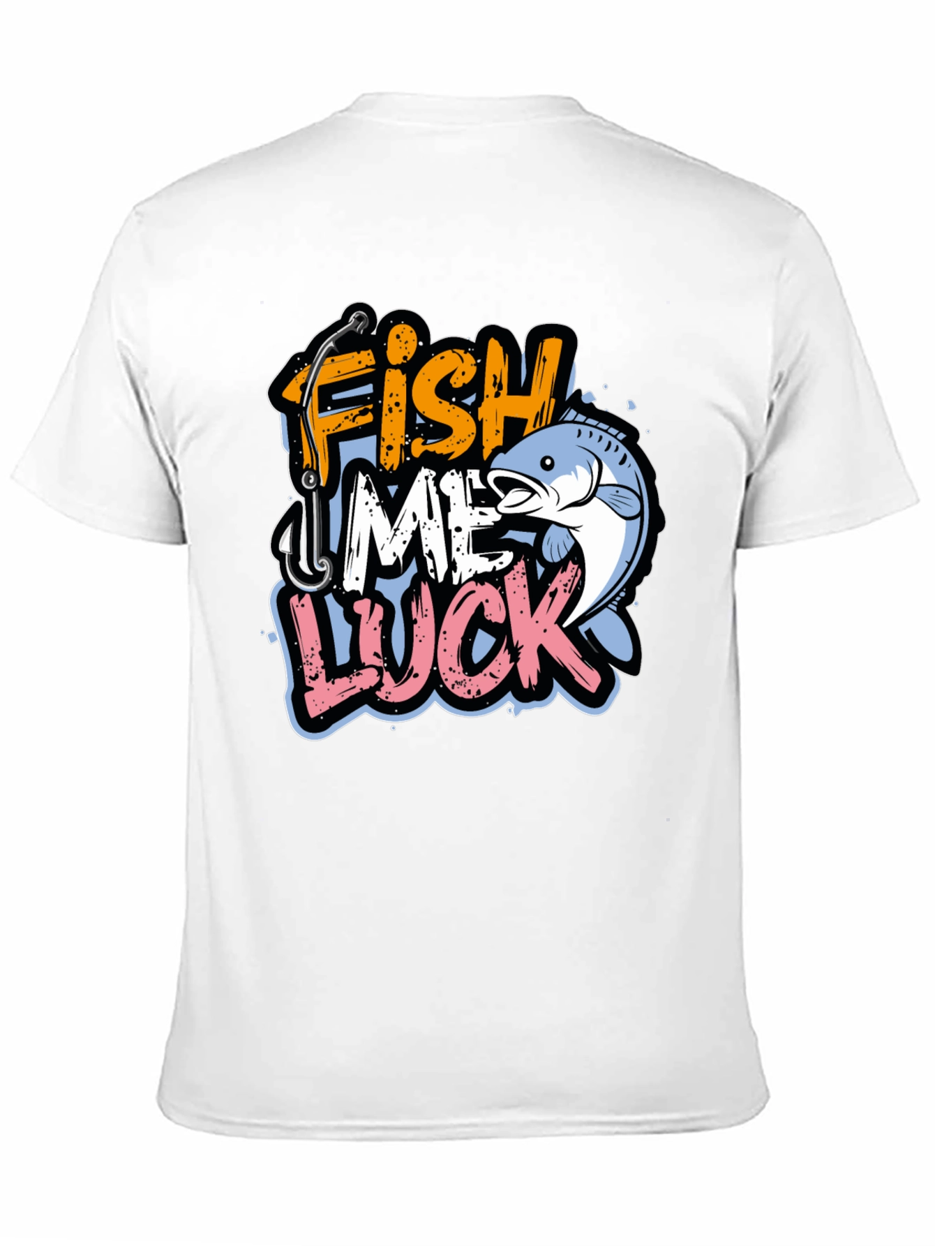 Fish Me Luck Graphic T-Shirt