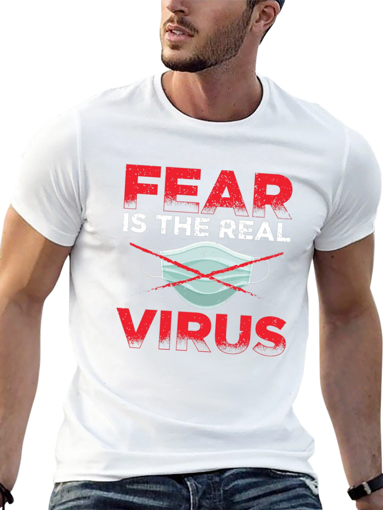 Fear is the Real Virus T-Shirt