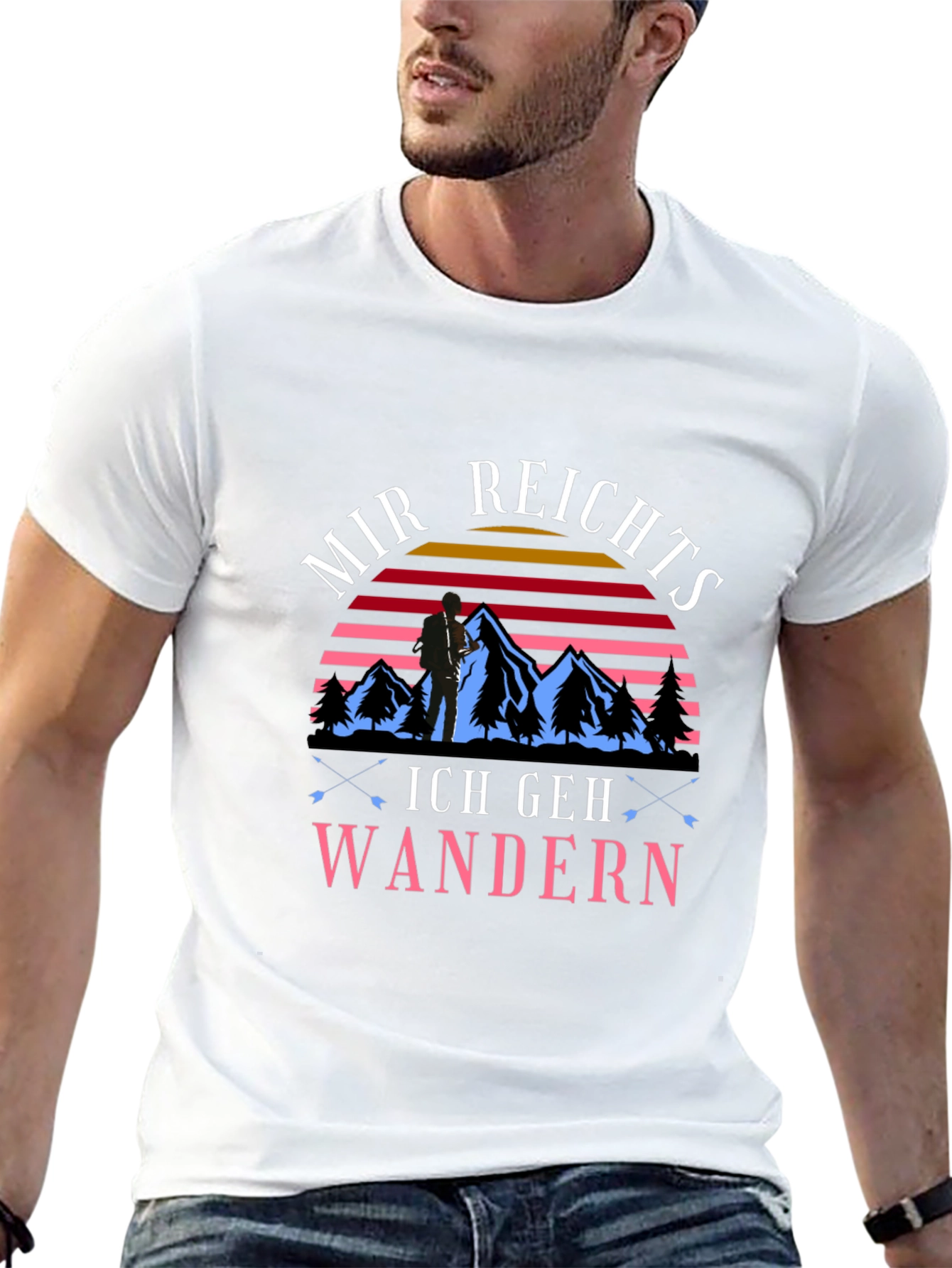 Mir Reichts Ich Geh Wandern Hiking T-Shirt