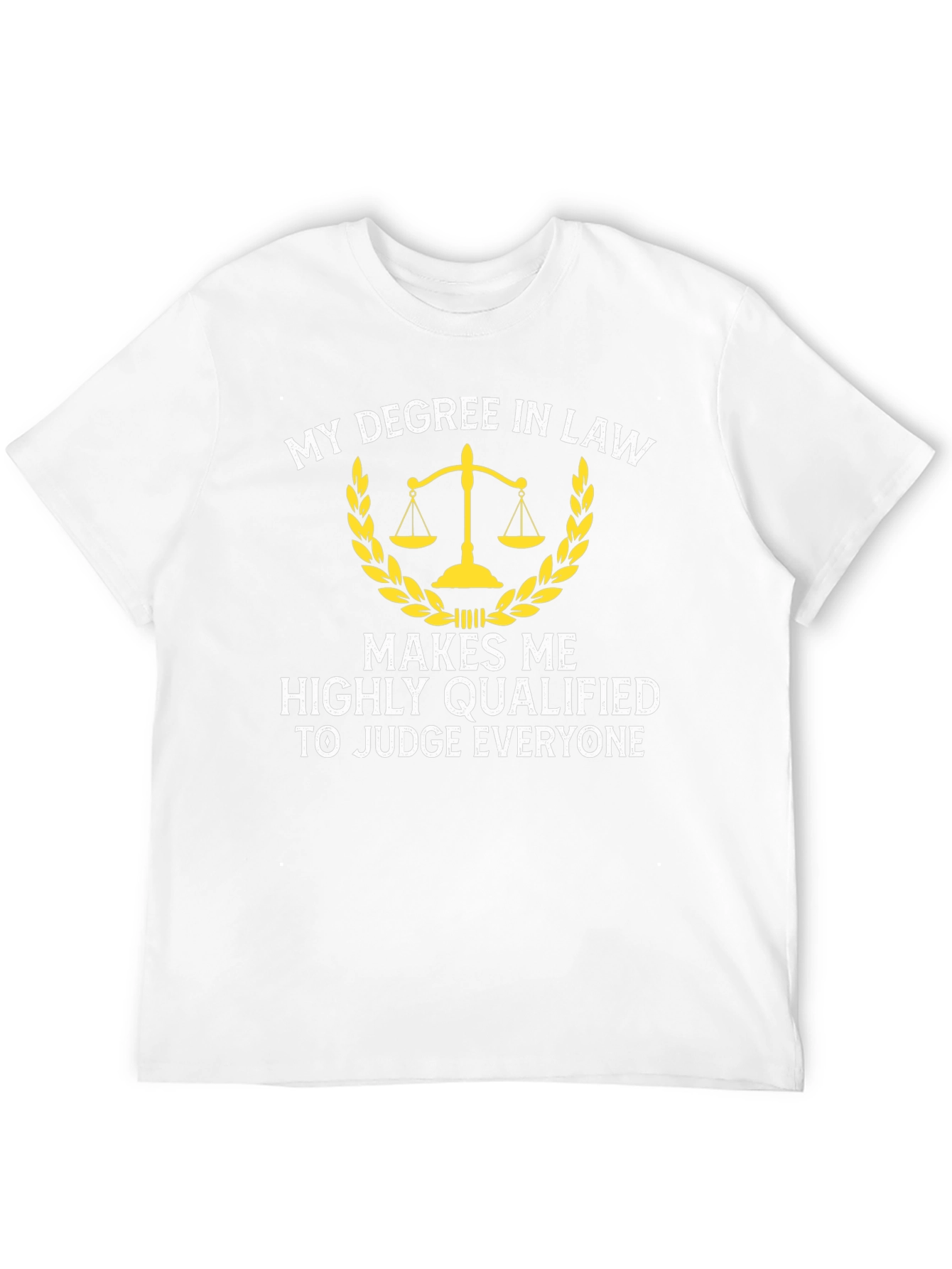 Law Degree Judge T-Shirt - Legal Humor