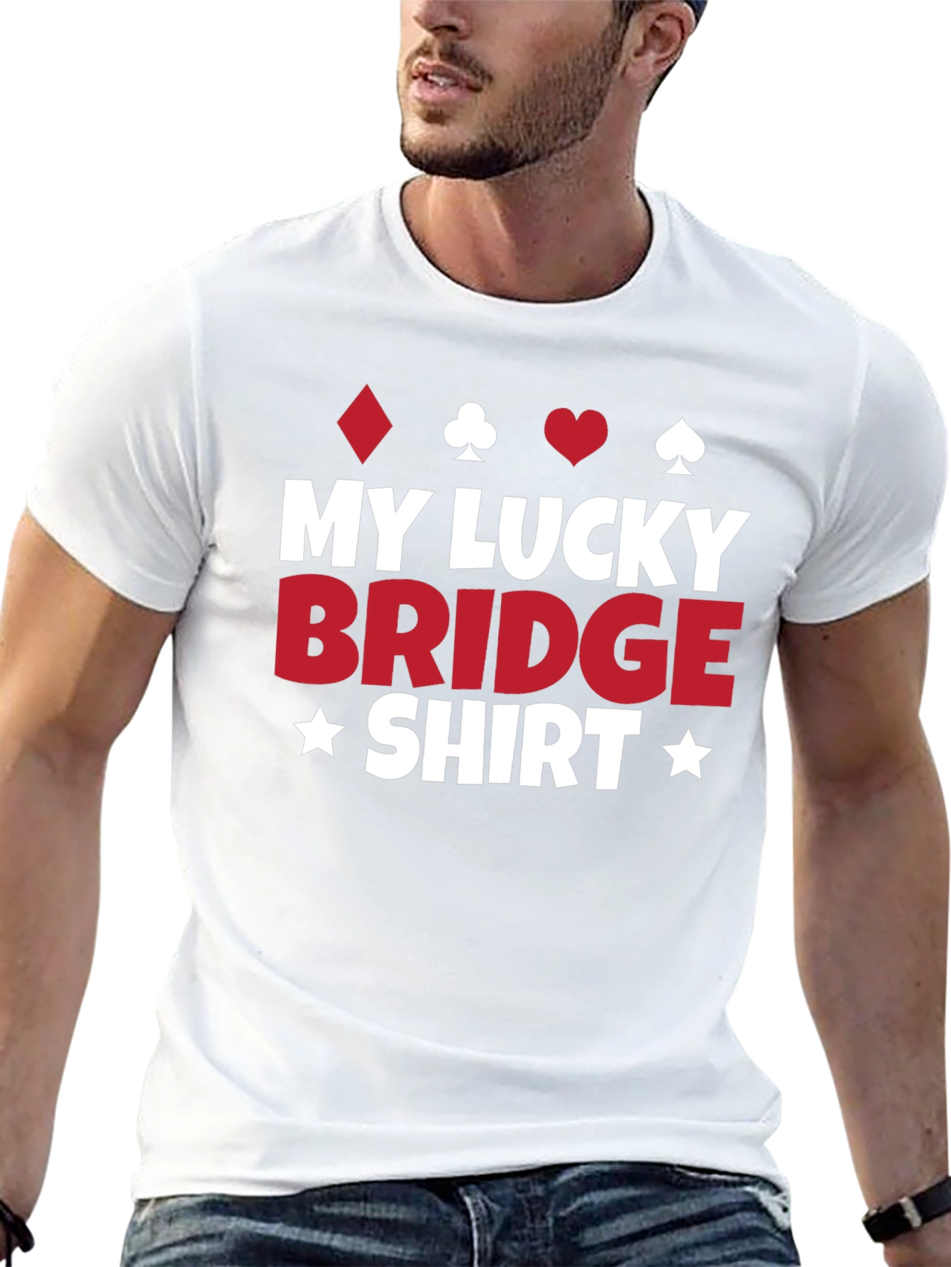 My Lucky Bridge Shirt - Card Game T-Shirt