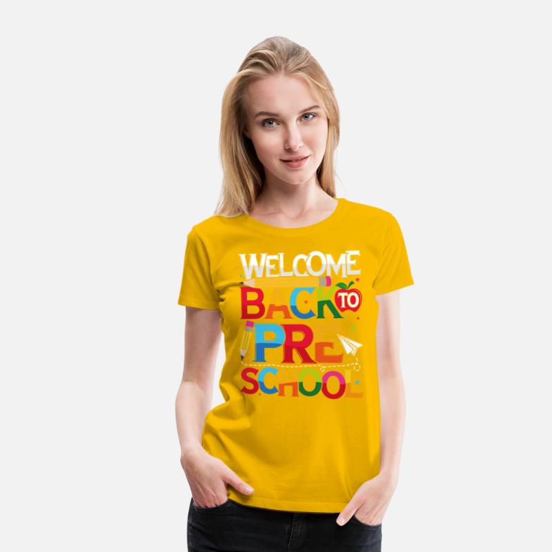 Welcome Back To Pre School Shirt Funny Teachers