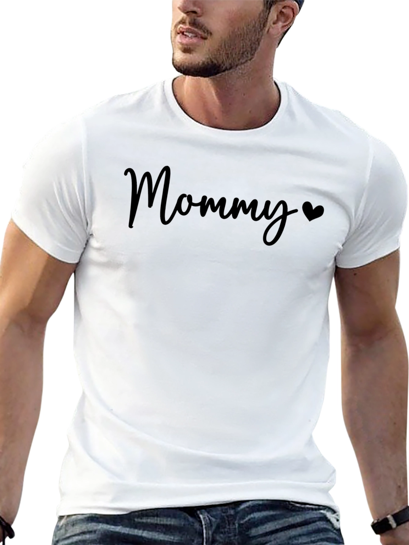 Mommy Heart T-Shirt - Soft & Stylish