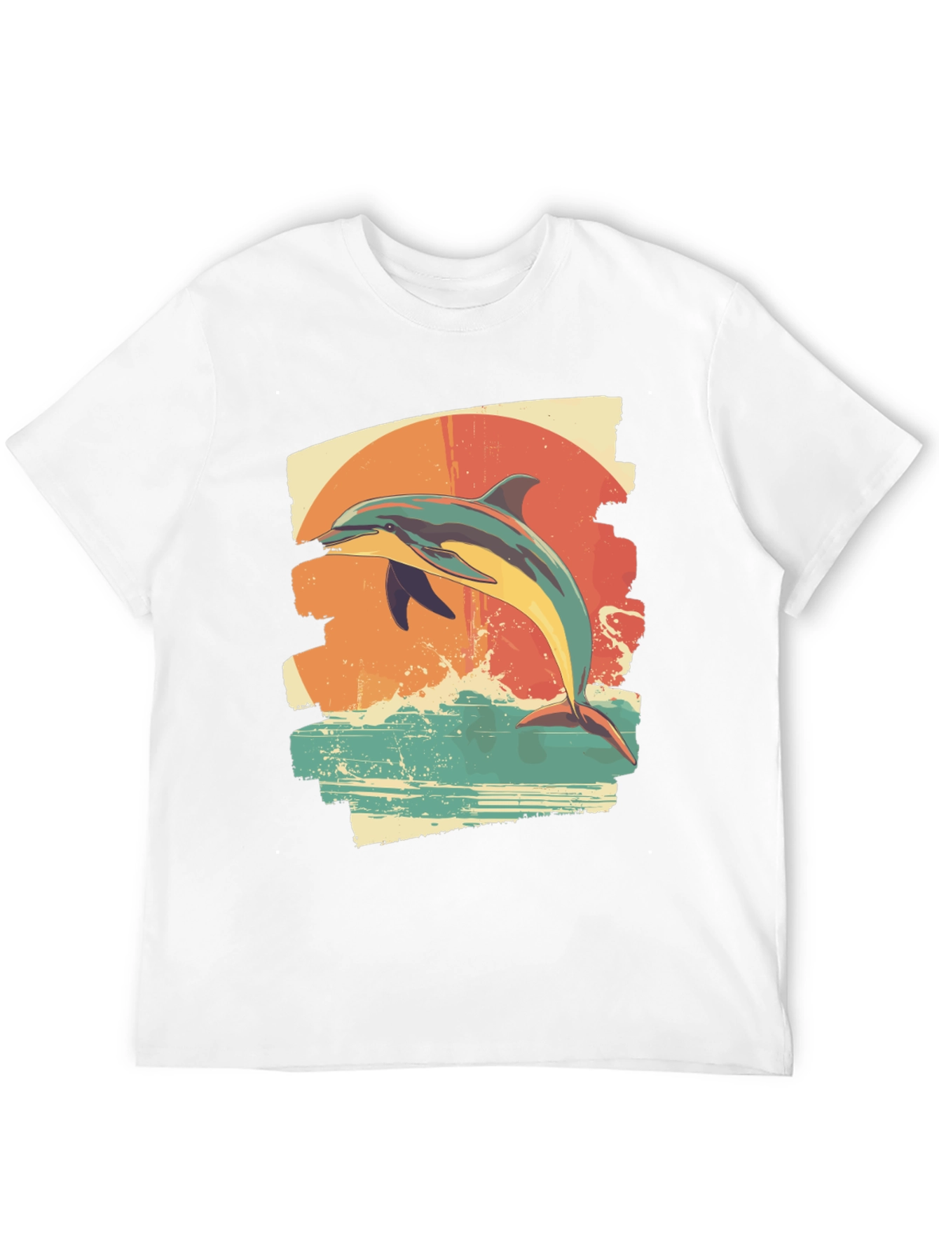 Dolphin Sunset T-Shirt - Ocean Lover Tee