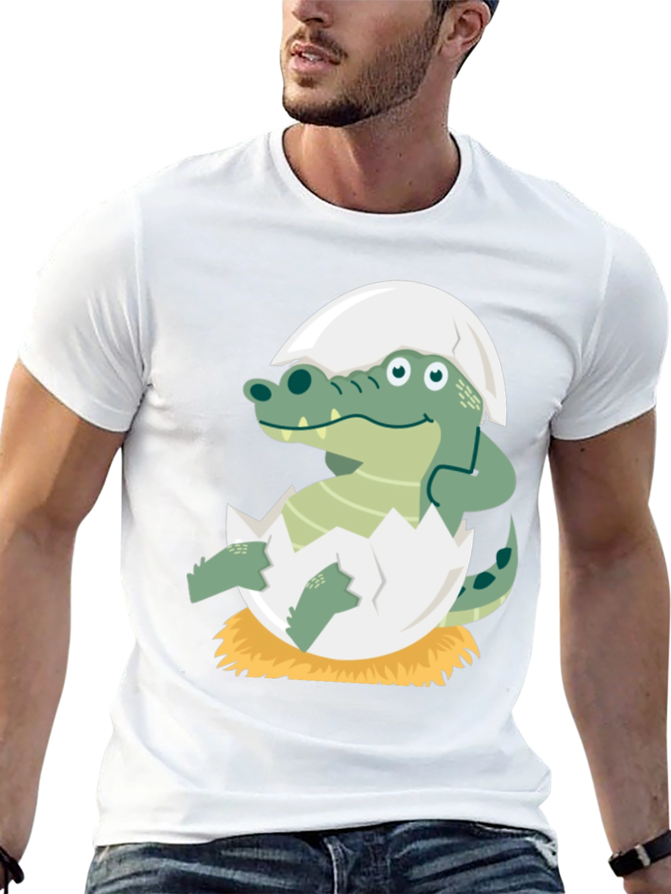 Cute Crocodile Hatching T-Shirt