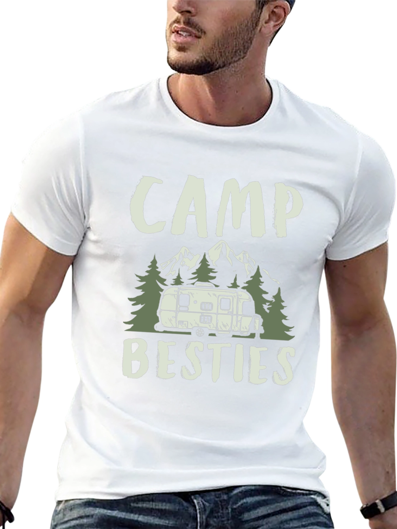Camp Besties Graphic T-Shirt - Adventure Ready Tee