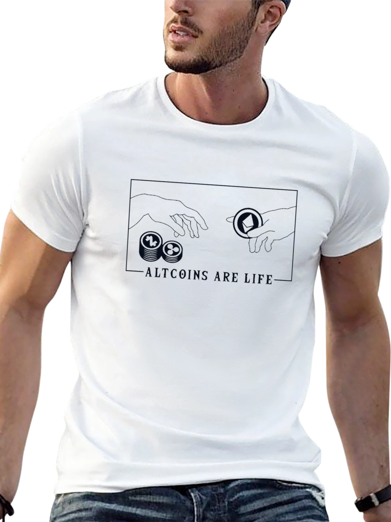 Altcoins Are Lies Graphic T-Shirt