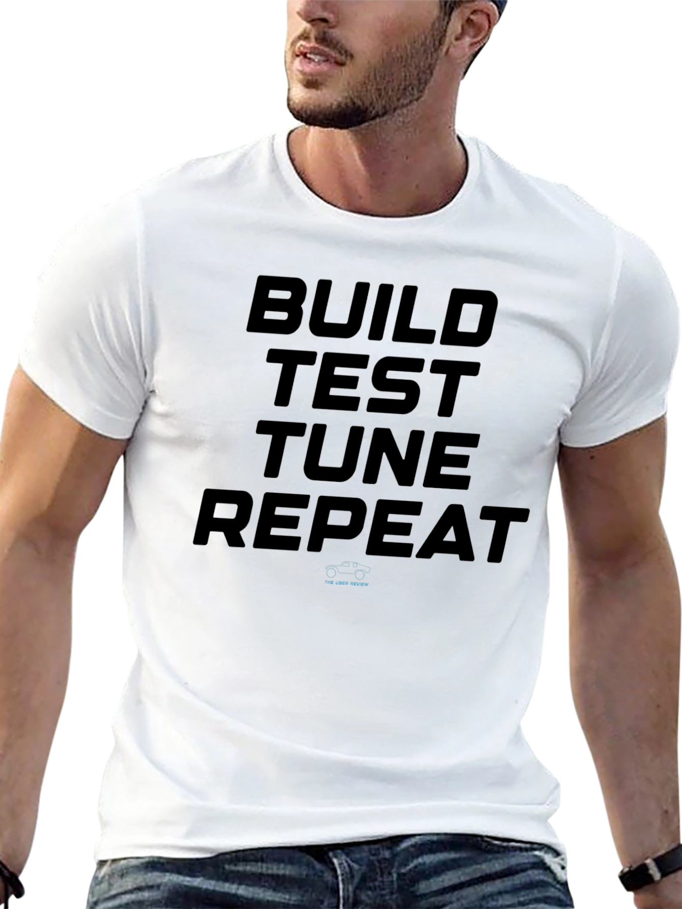 Build Test Tune Repeat Graphic Tee