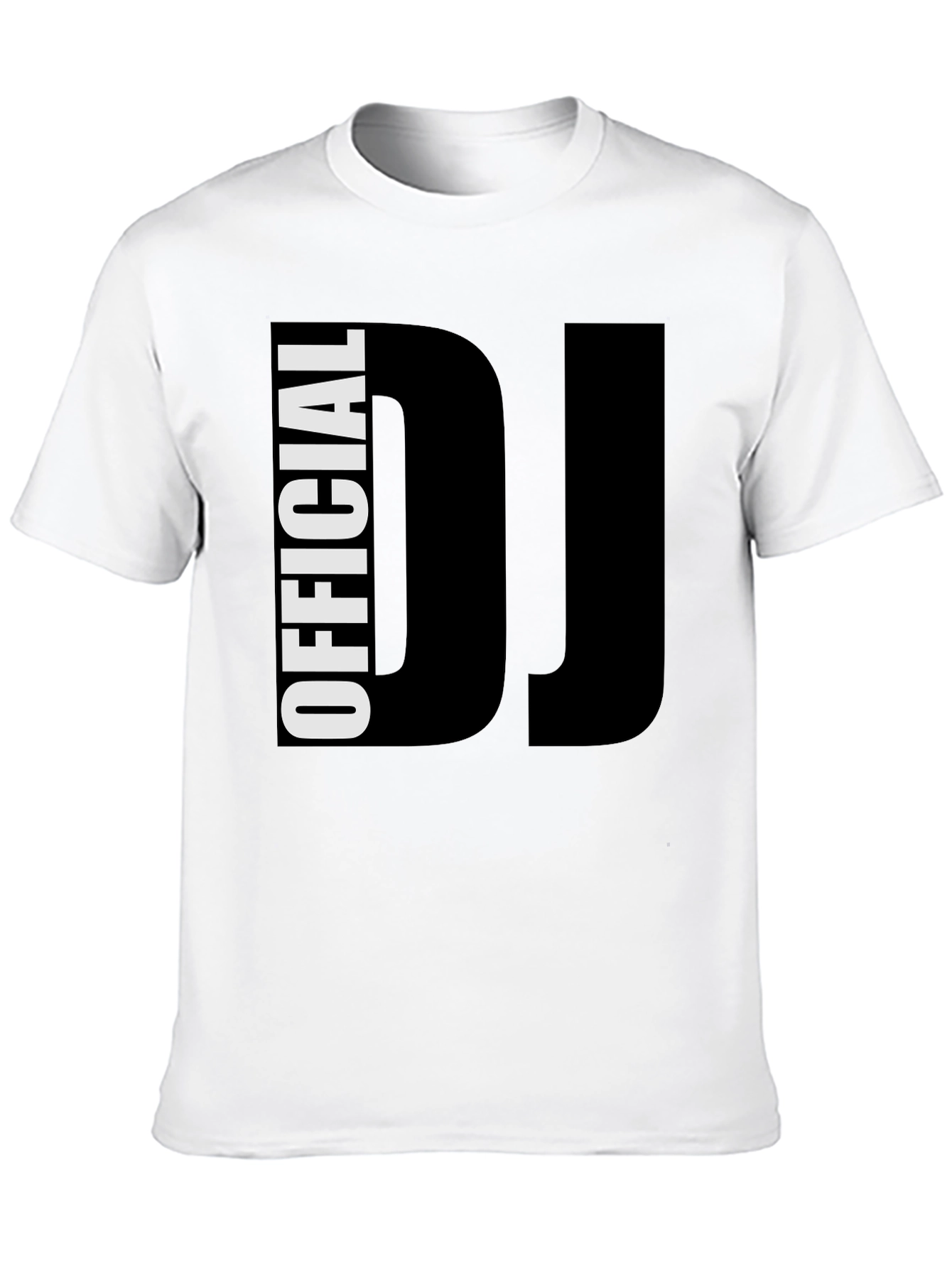 Official DJ T-Shirt - Bold Black Tee