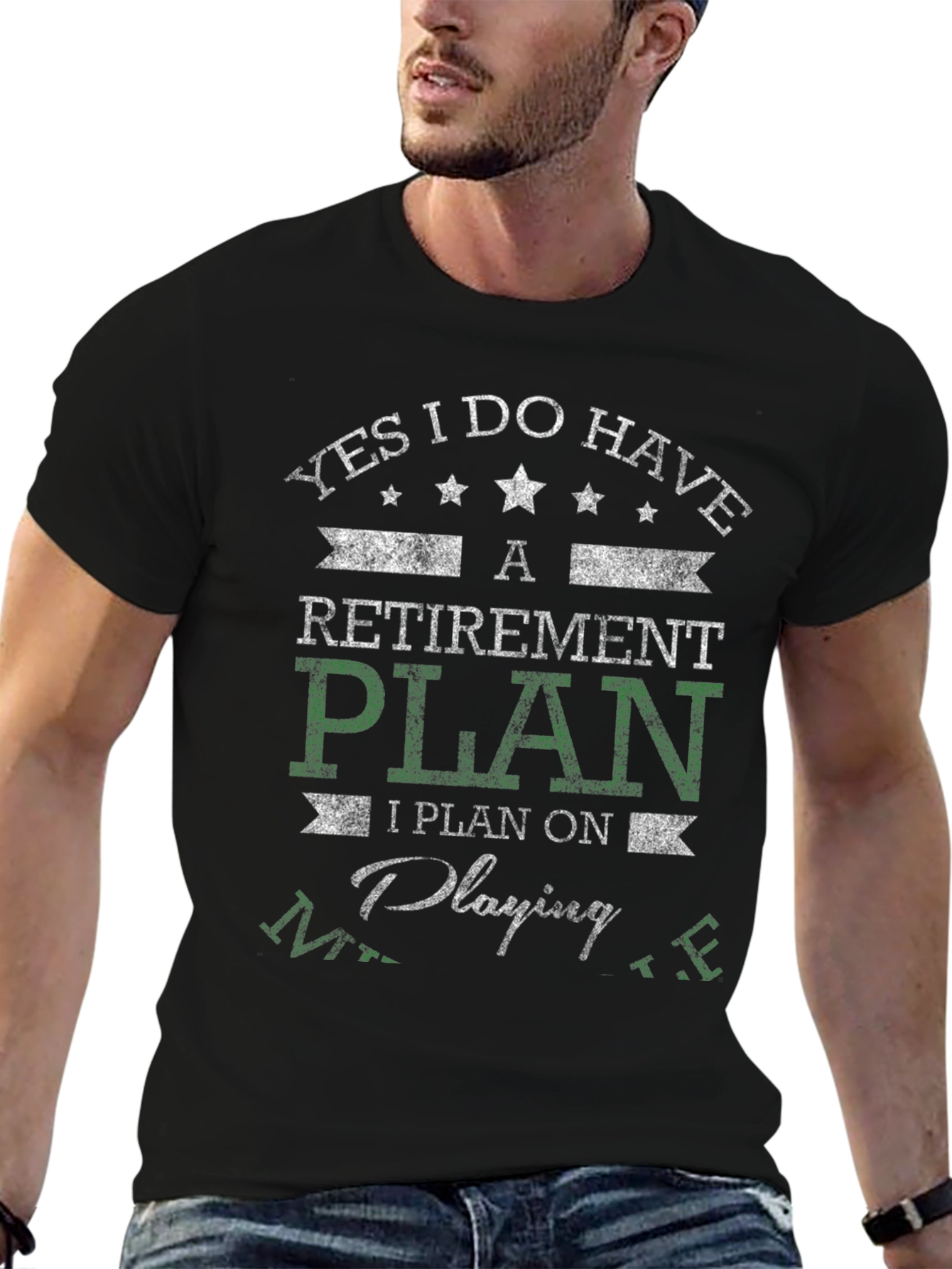 Retirement Plan Golf T-Shirt