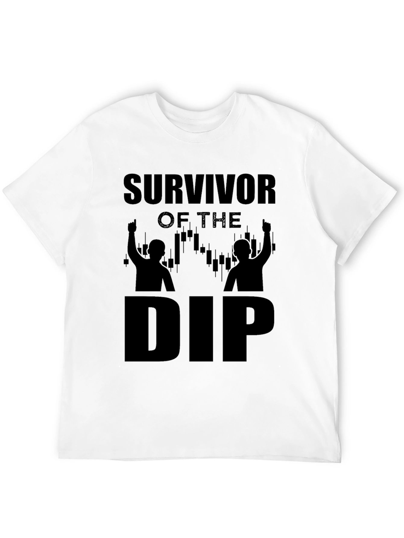Survivor of the Dip Crypto Trading T-Shirt