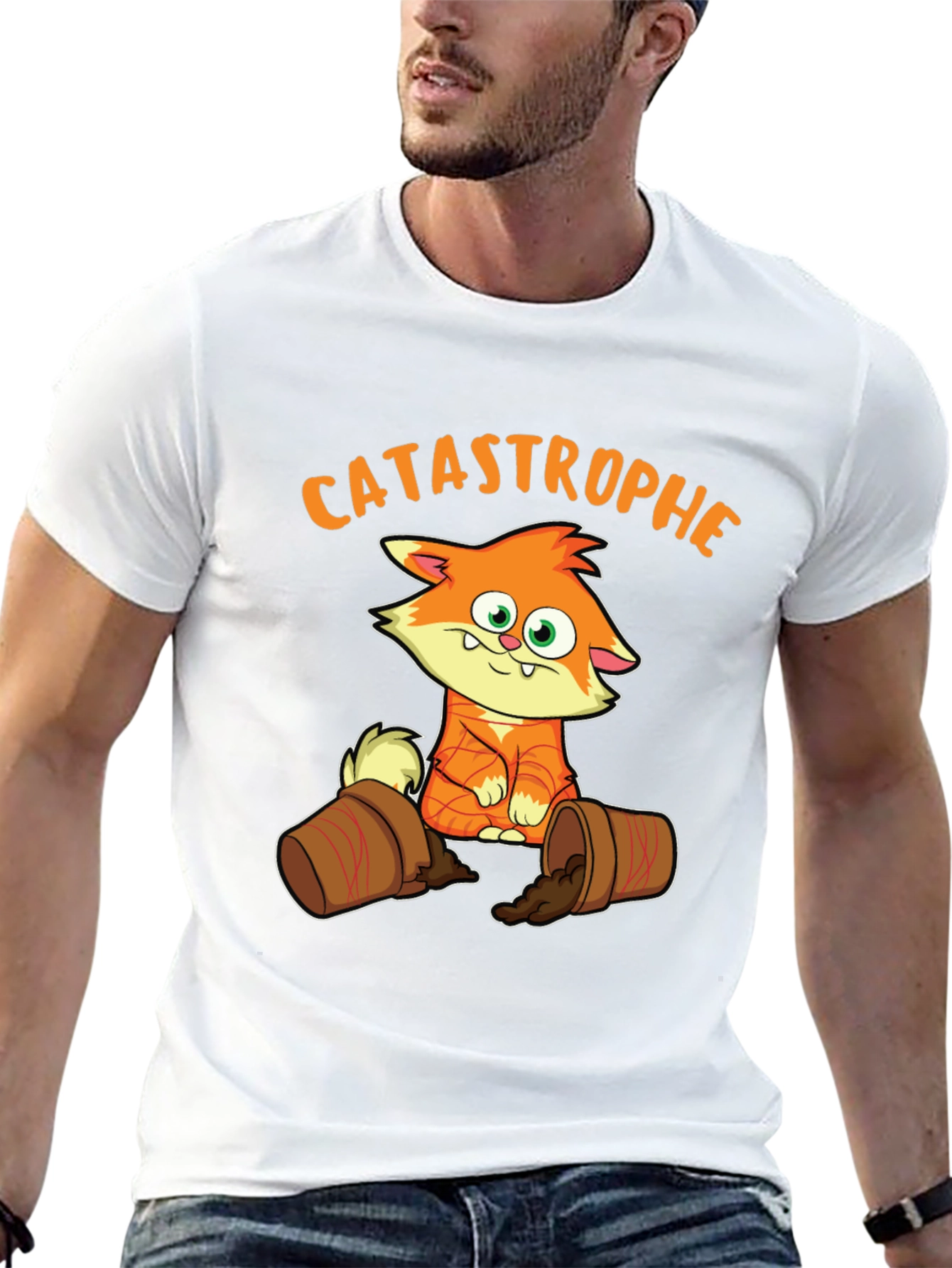 Catastrophe Cat T-Shirt - Mischief Maker Tee