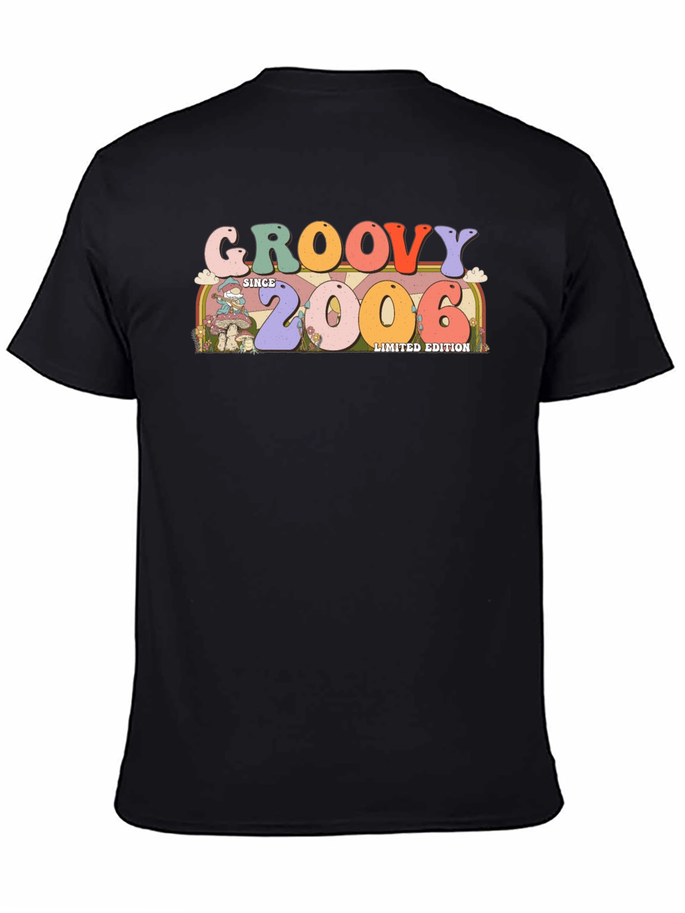 Groovy Since 2006 Limited Edition Black T-Shirt