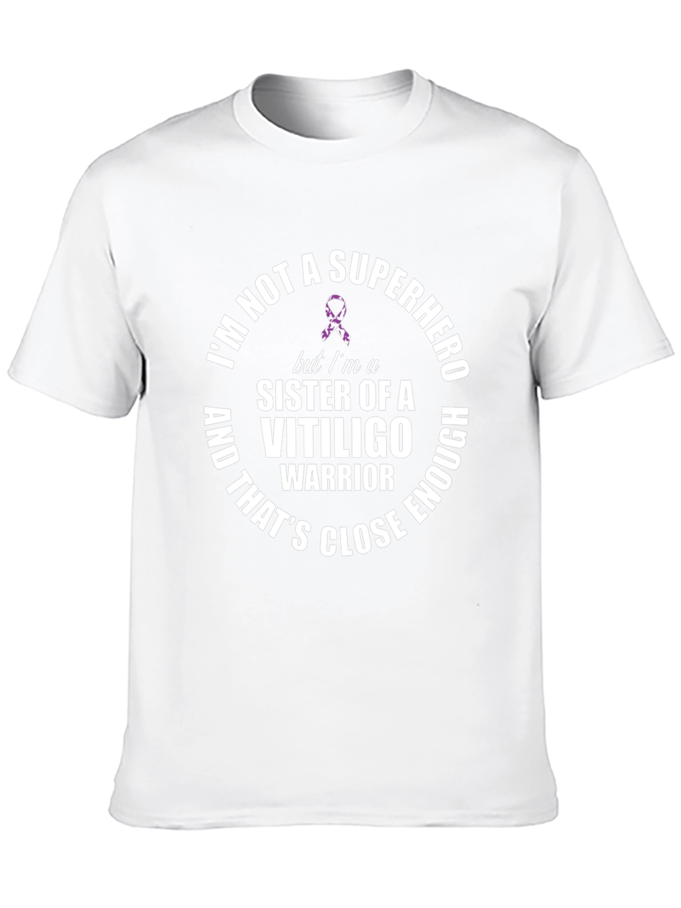 Vitiligo Sister Warrior T-Shirt - Awareness Tee