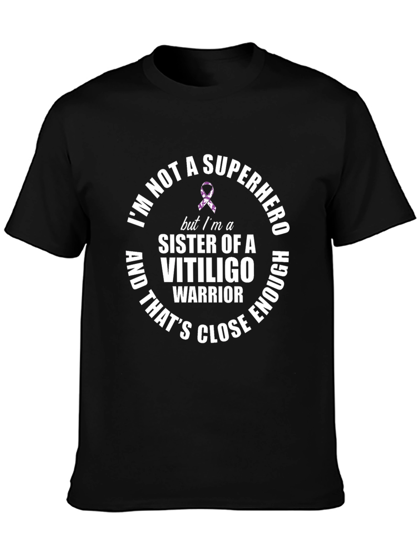 Vitiligo Sister Warrior T-Shirt - Awareness Tee