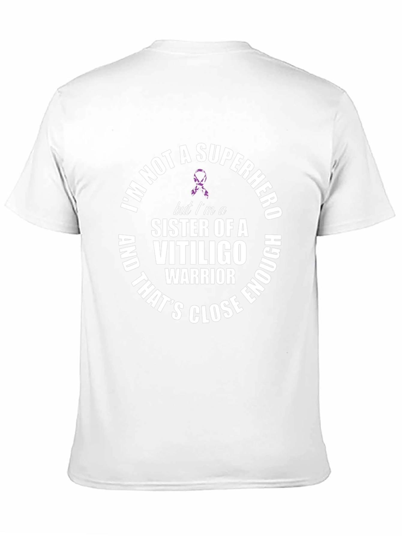 Vitiligo Sister Warrior T-Shirt - Awareness Tee