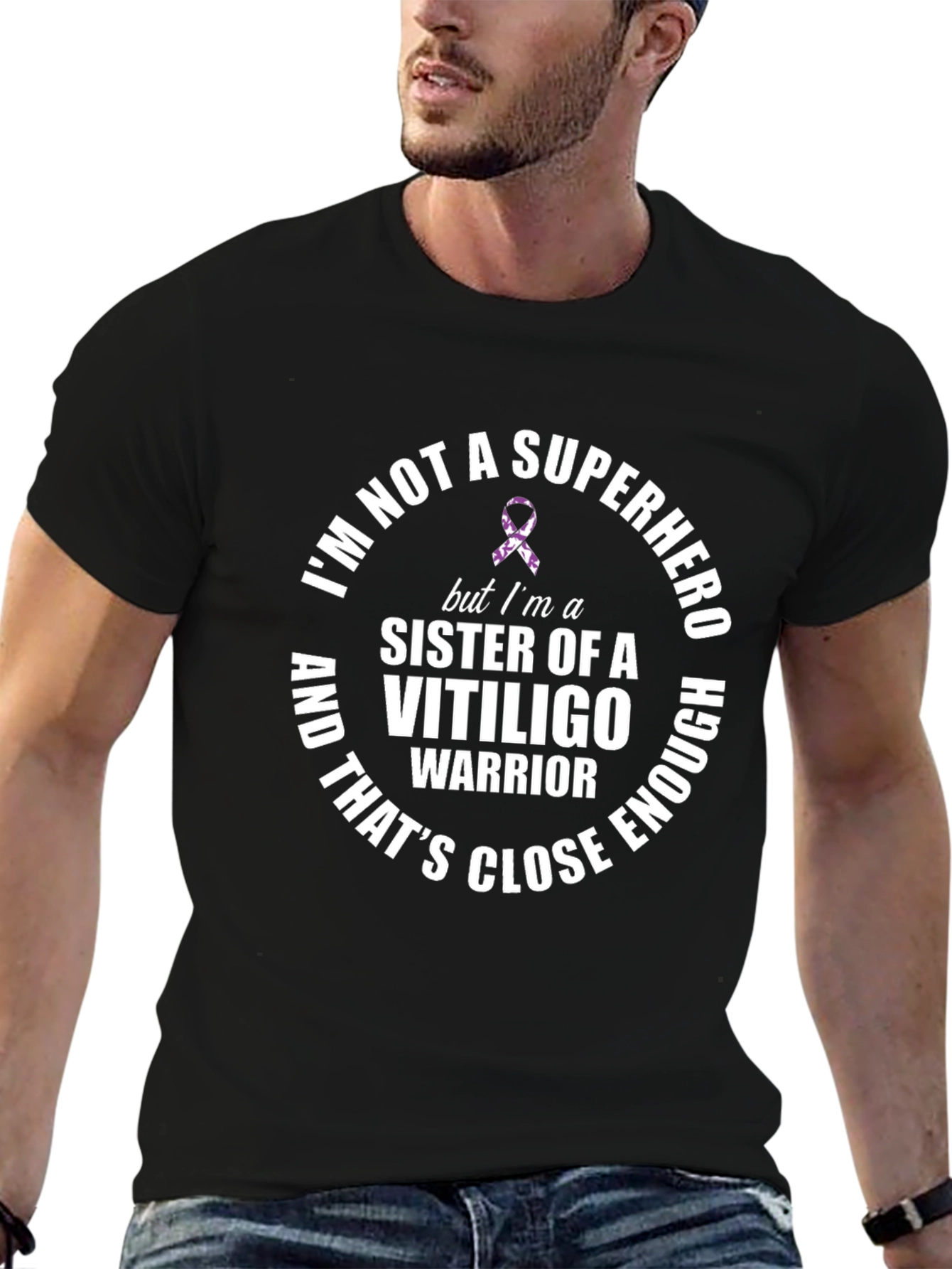 Vitiligo Sister Warrior T-Shirt - Awareness Tee