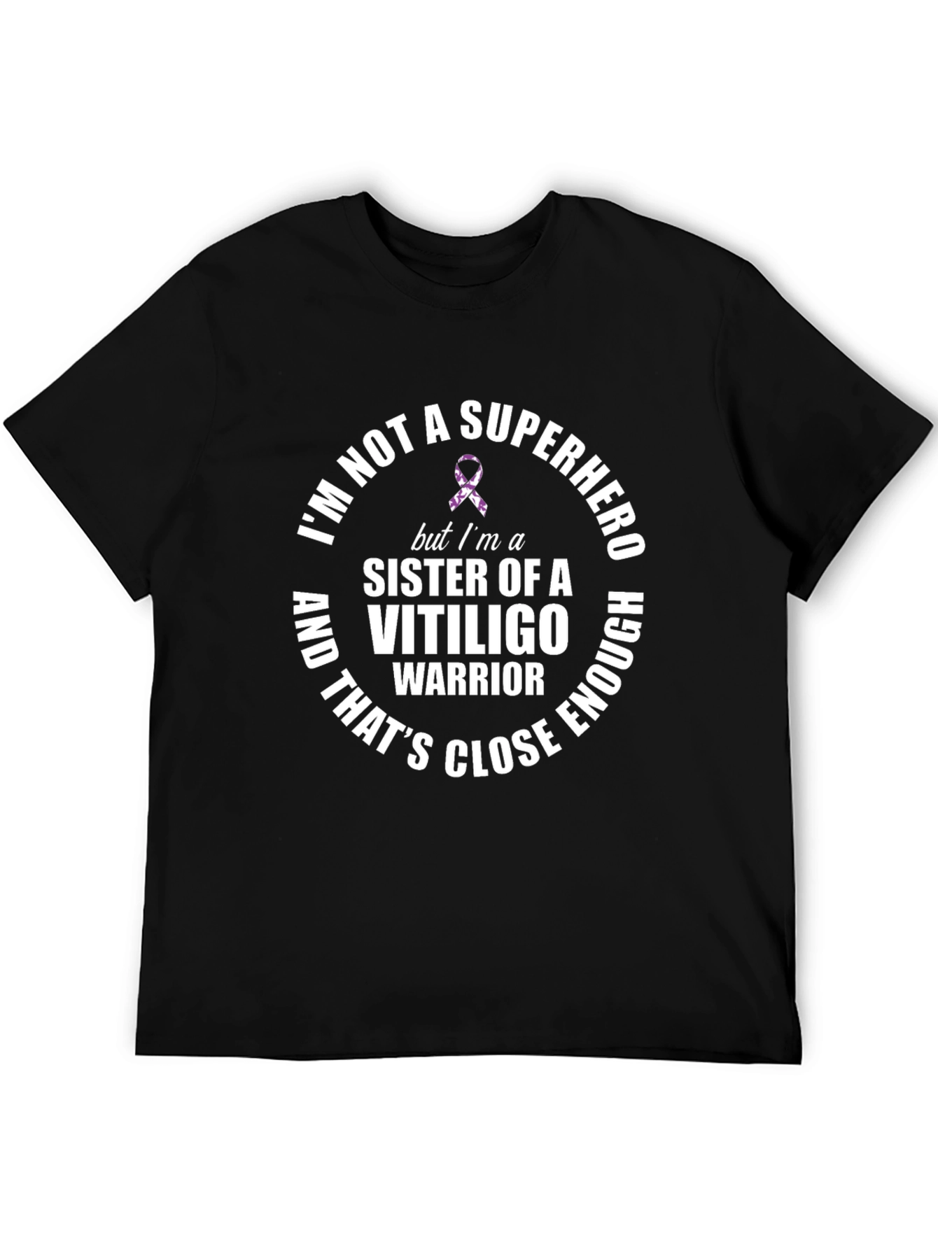 Vitiligo Sister Warrior T-Shirt - Awareness Tee