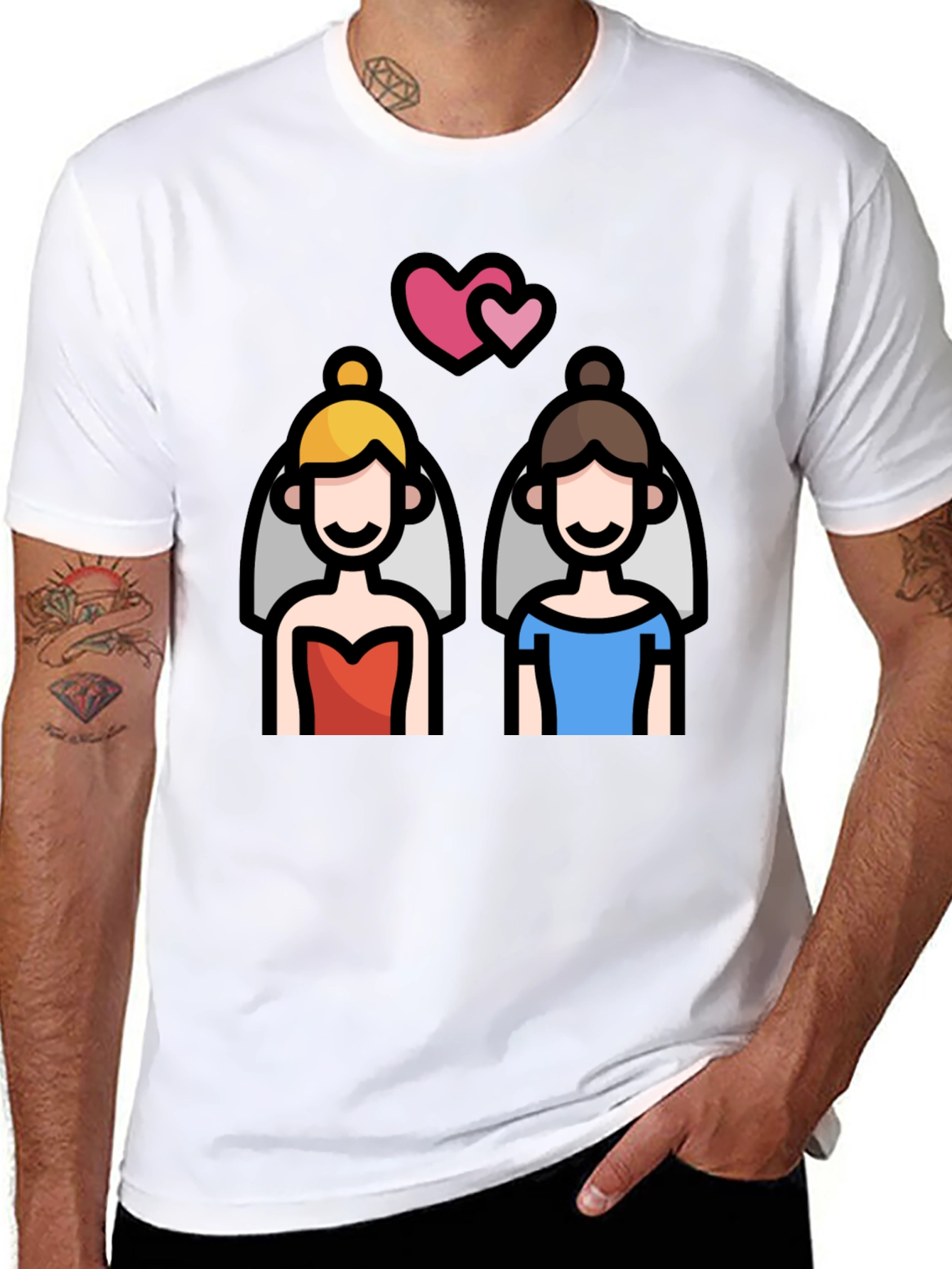 Bridal Love T-Shirt | Lesbian Wedding Pride