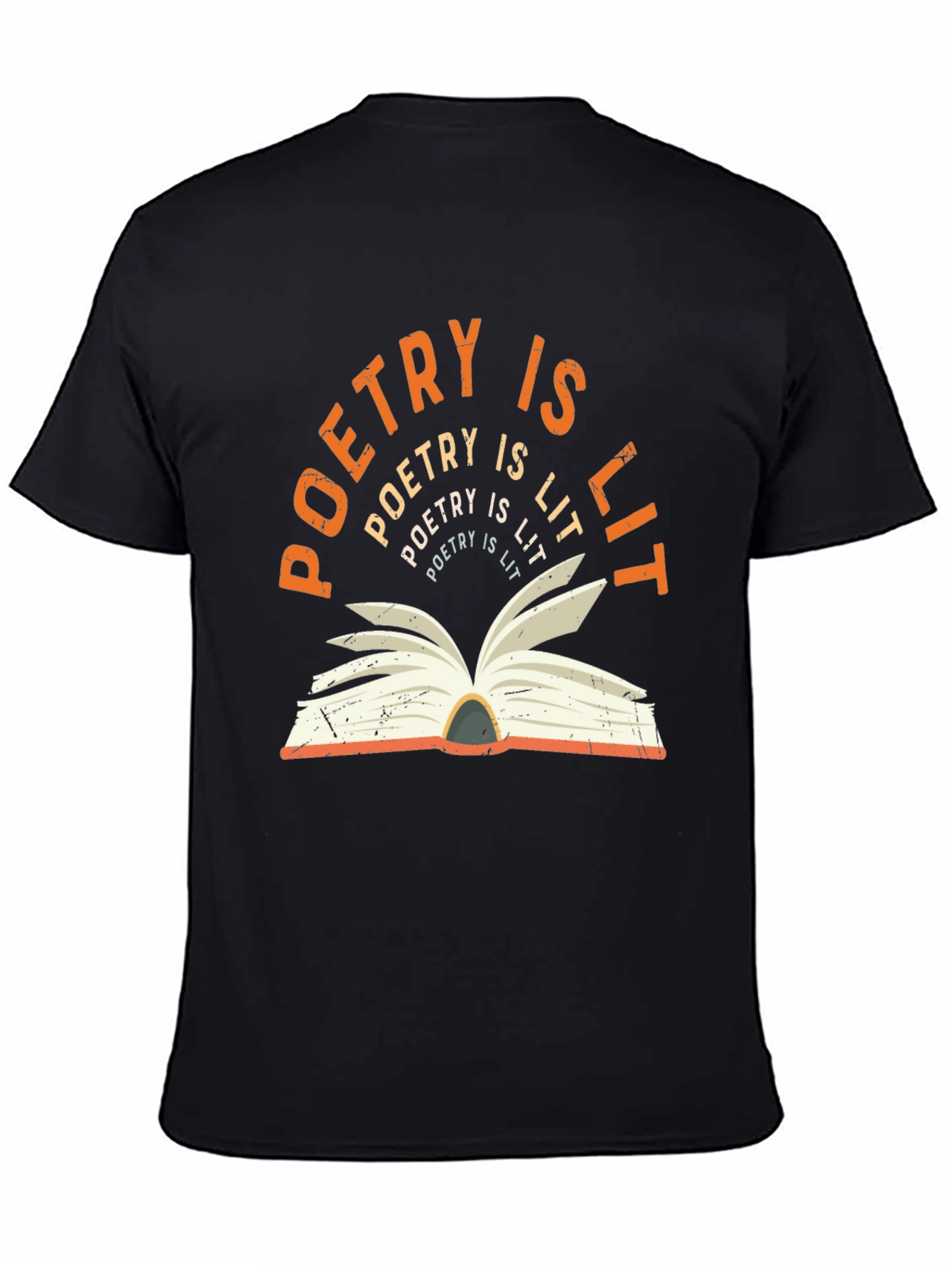 Poetry Is Lit T-Shirt - Book Lover Tee