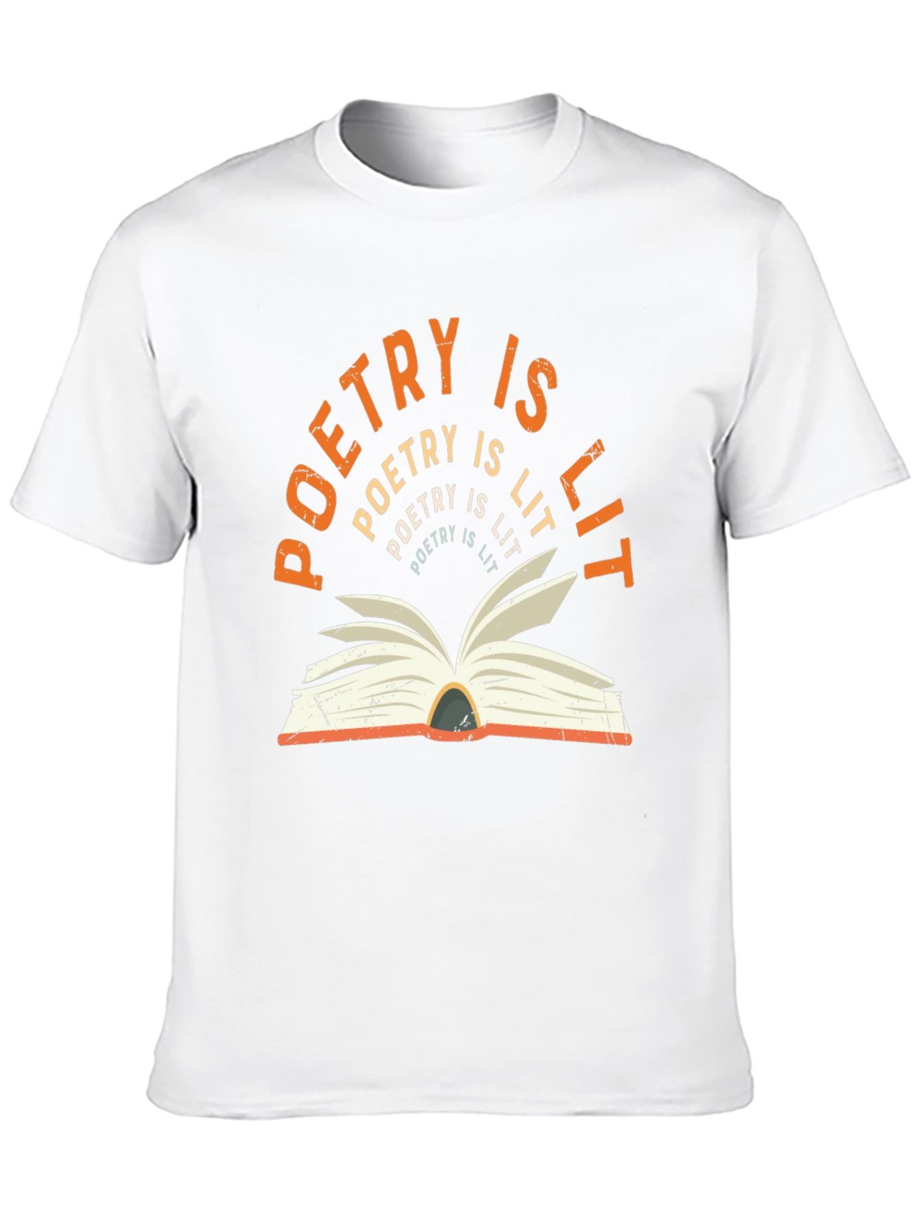 Poetry Is Lit T-Shirt - Book Lover Tee