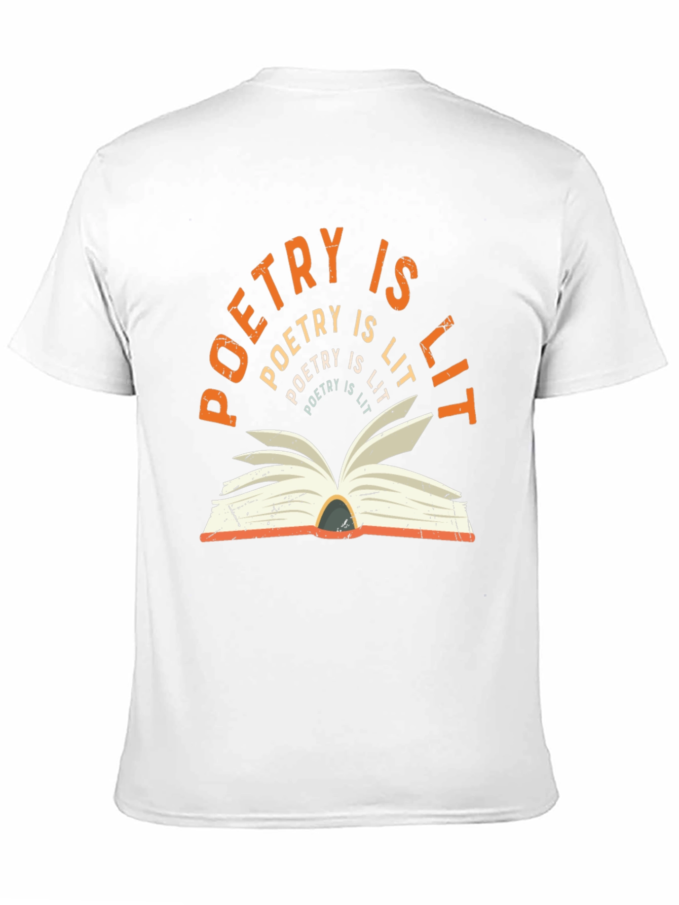 Poetry Is Lit T-Shirt - Book Lover Tee
