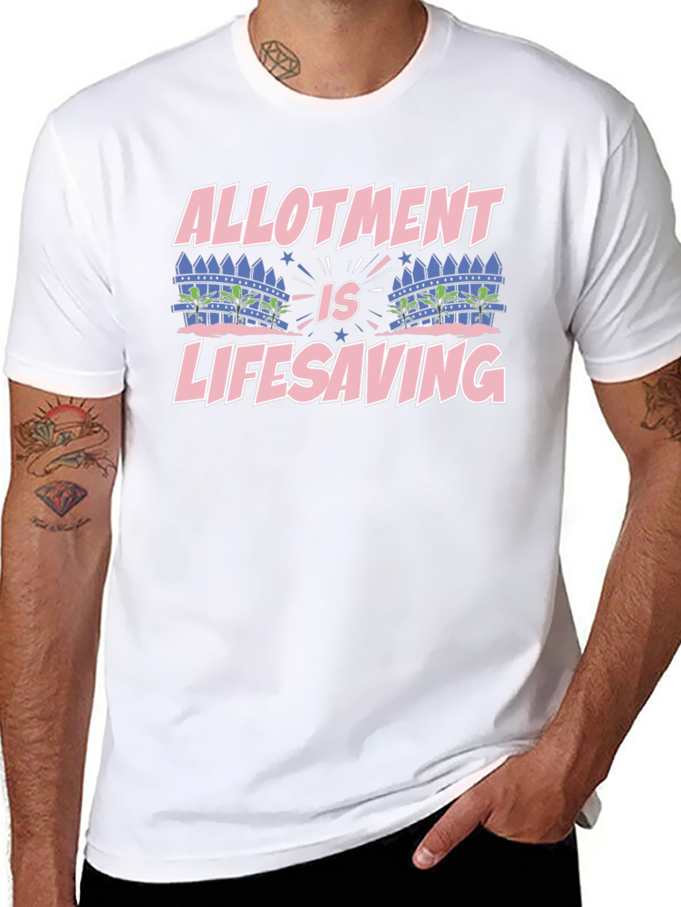Allotment is Lifesaving Graphic Tee