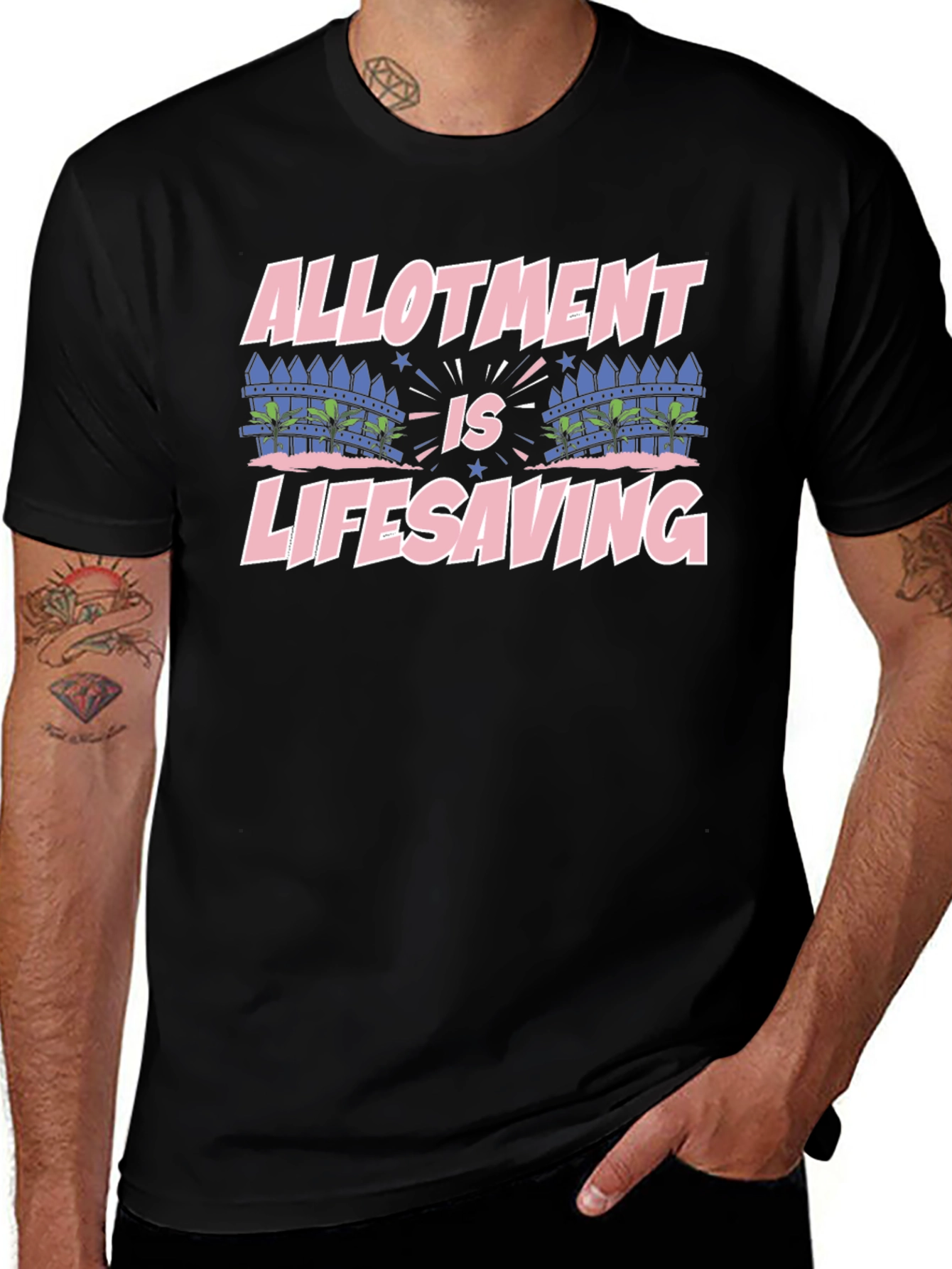 Allotment is Lifesaving Graphic Tee