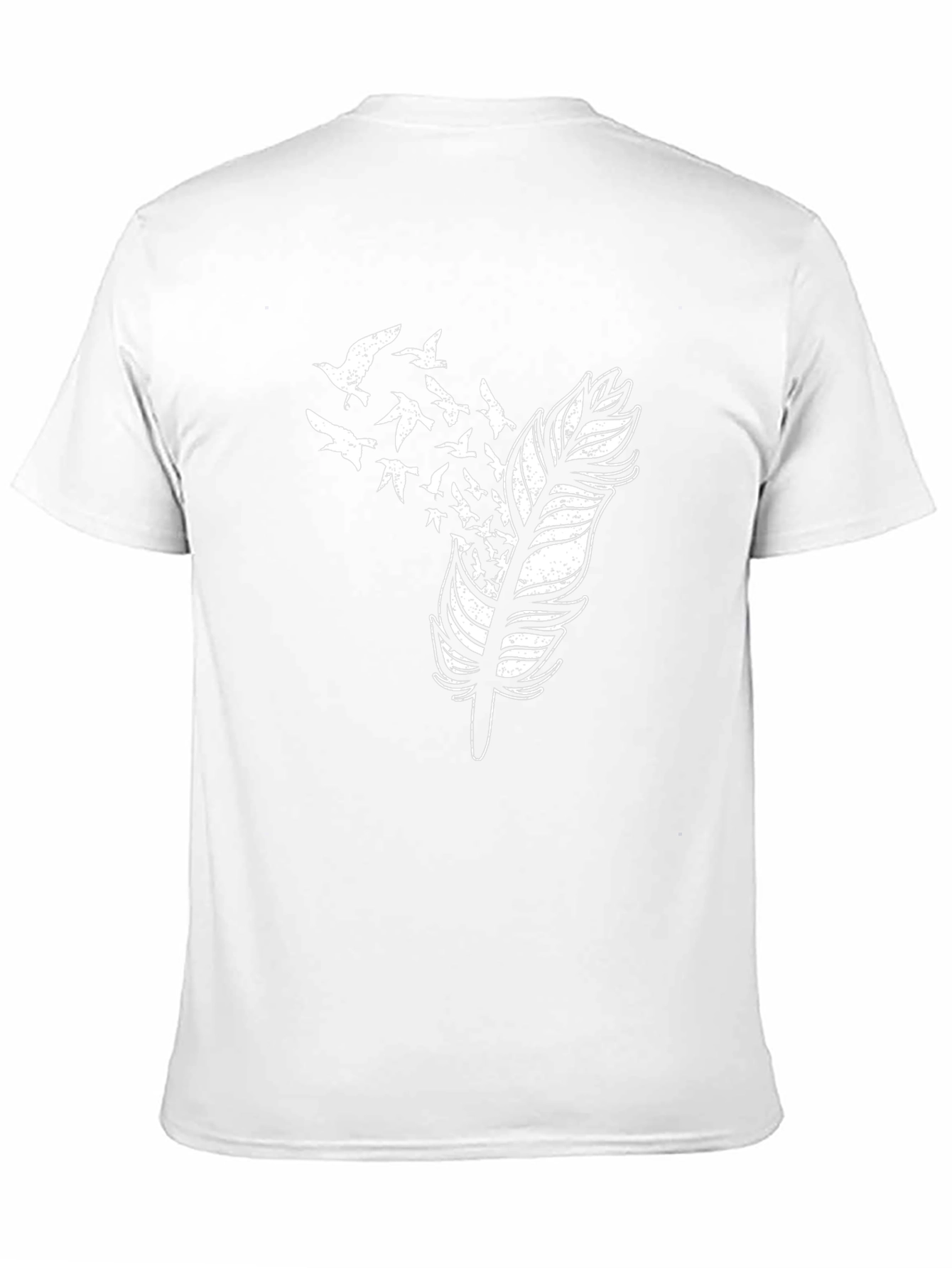 Feather to Flight Mens Graphic Tee