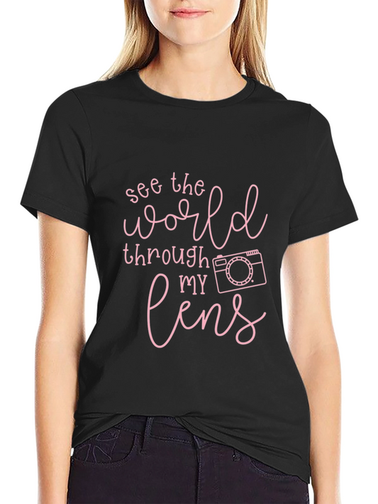 See the World Through My Lens Graphic Tee