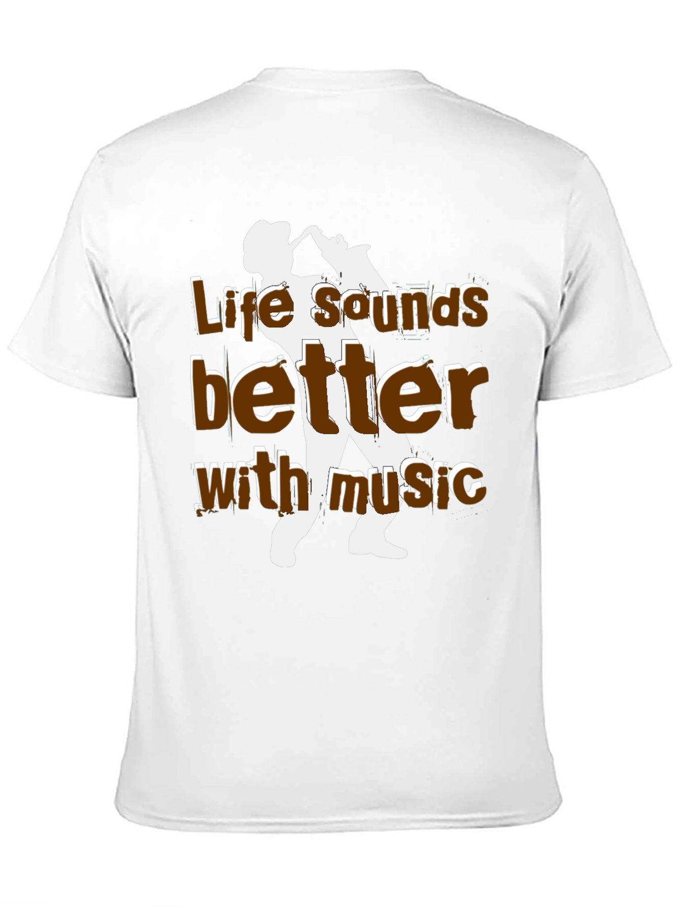 Life Sounds Better with Music T-Shirt