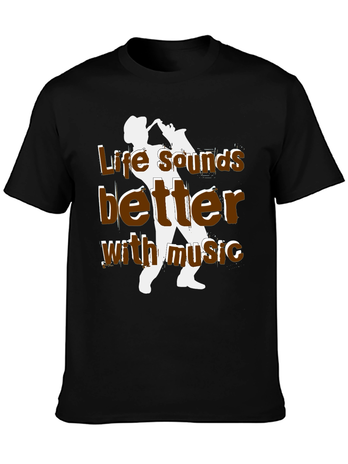 Life Sounds Better with Music T-Shirt