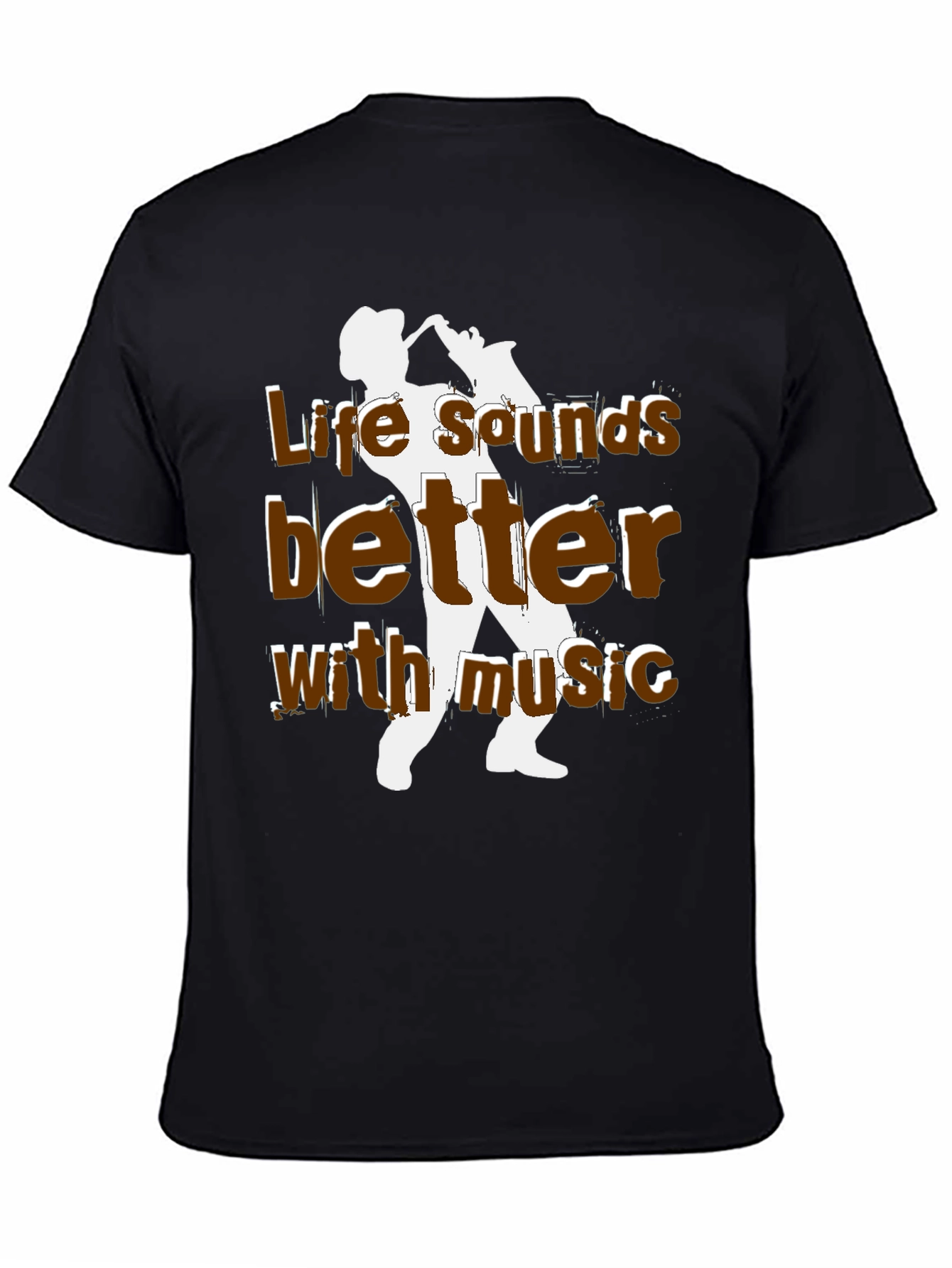 Life Sounds Better with Music T-Shirt