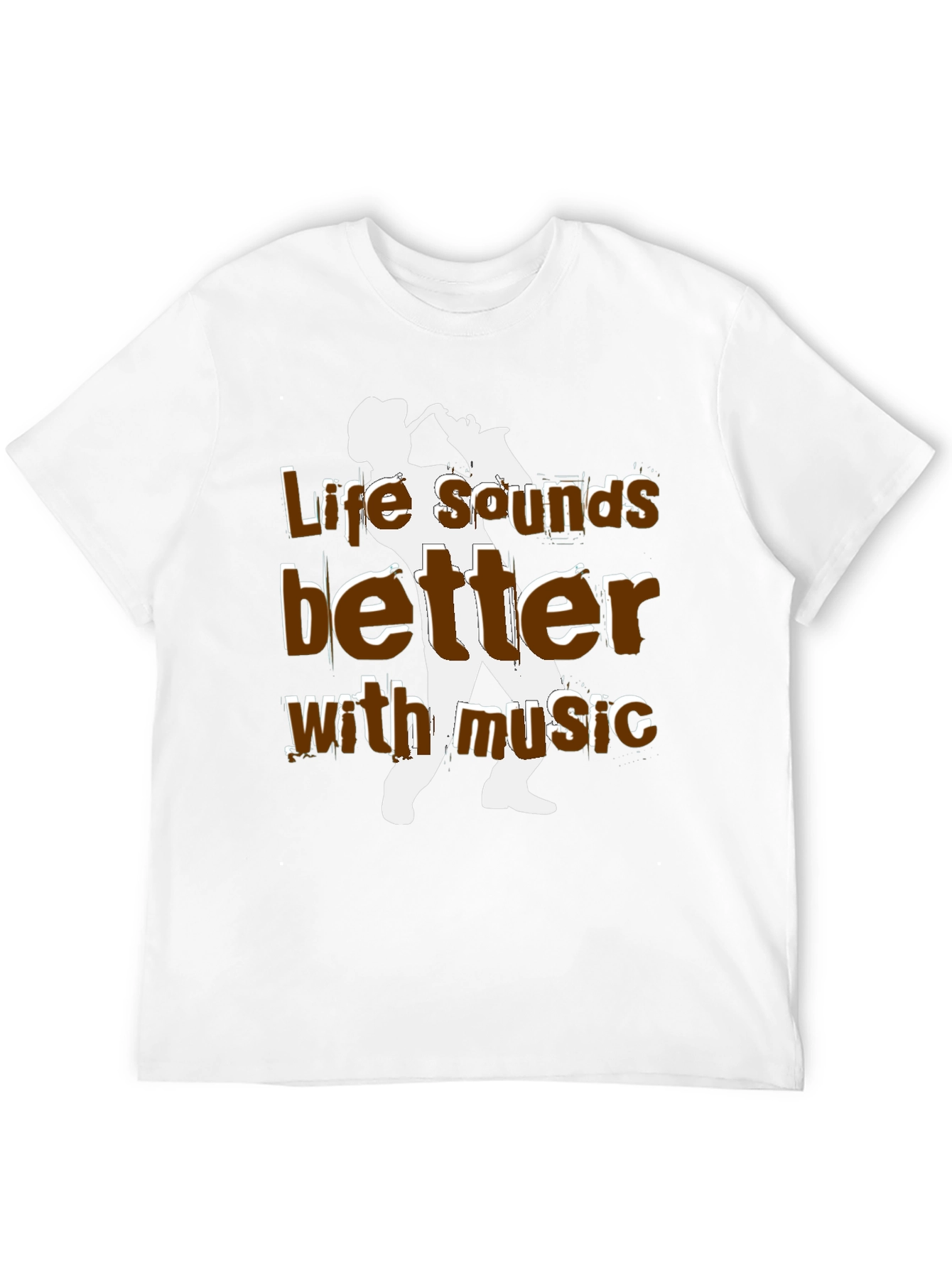 Life Sounds Better with Music T-Shirt