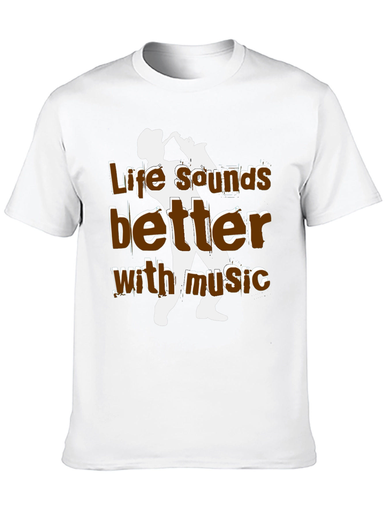 Life Sounds Better with Music T-Shirt