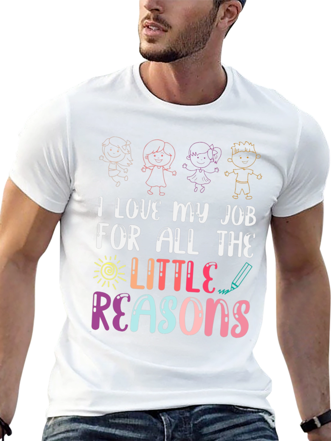 I Love My Job Teacher T-Shirt