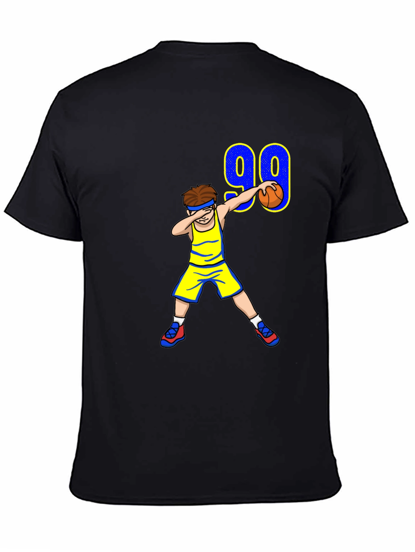 Basketball Dab Boy T-Shirt - Number 99