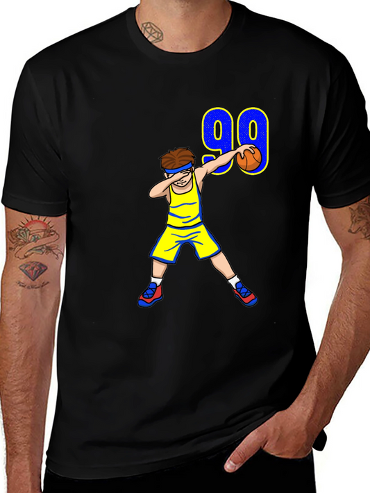 Basketball Dab Boy T-Shirt - Number 99