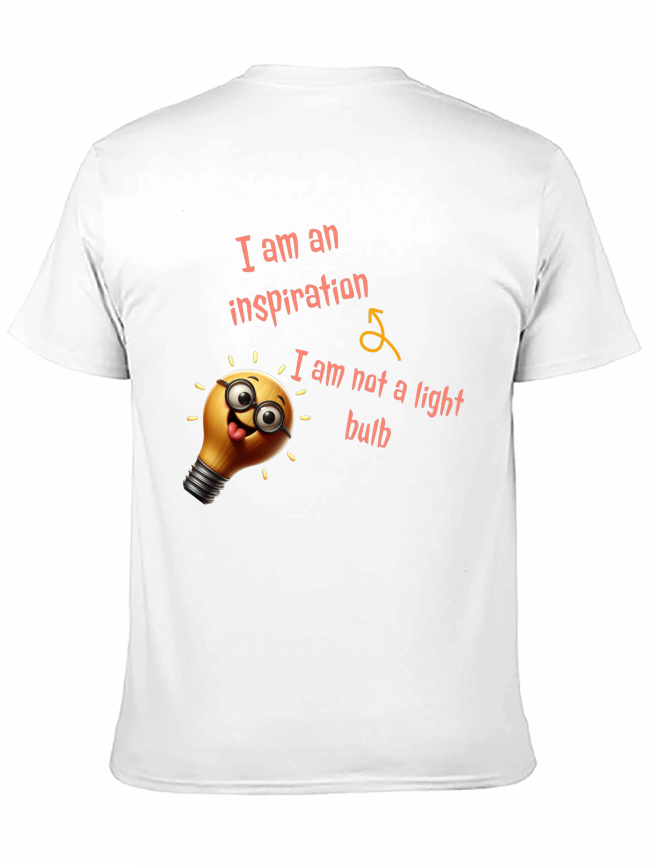 Funny Lightbulb Inspiration Graphic Tee