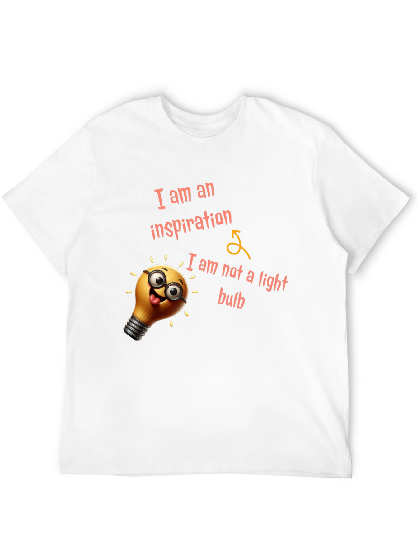 Funny Lightbulb Inspiration Graphic Tee