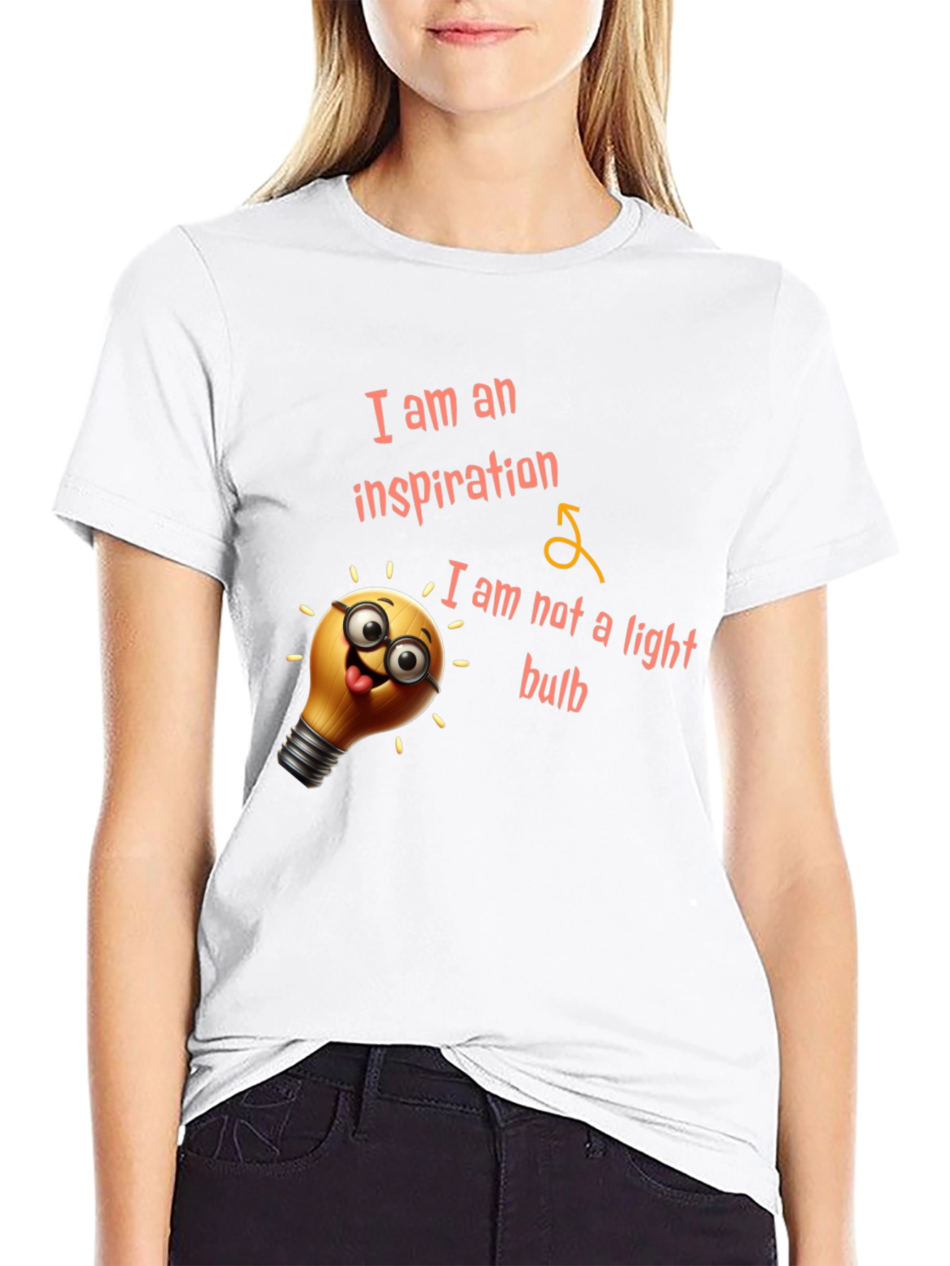 Funny Lightbulb Inspiration Graphic Tee
