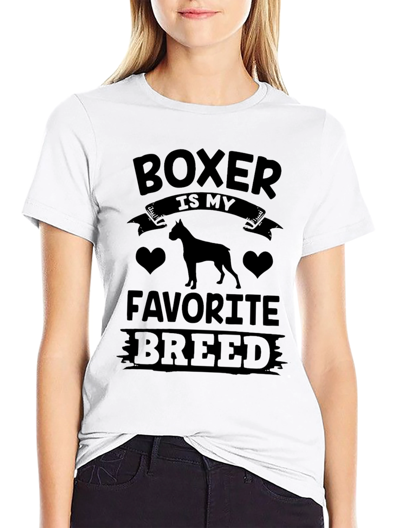 Boxer is My Favorite Breed T-Shirt