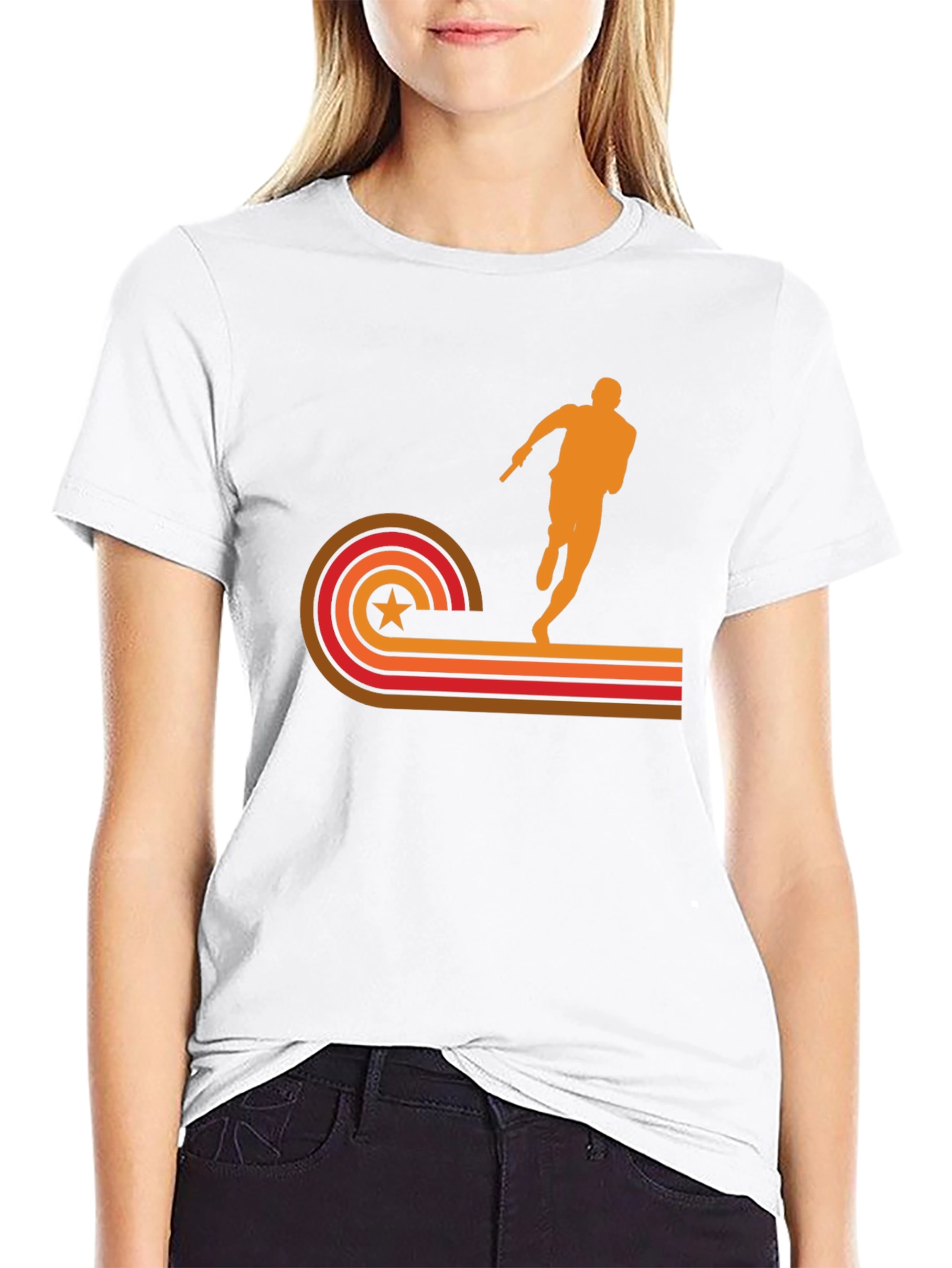 Retro Runner Graphic Tee